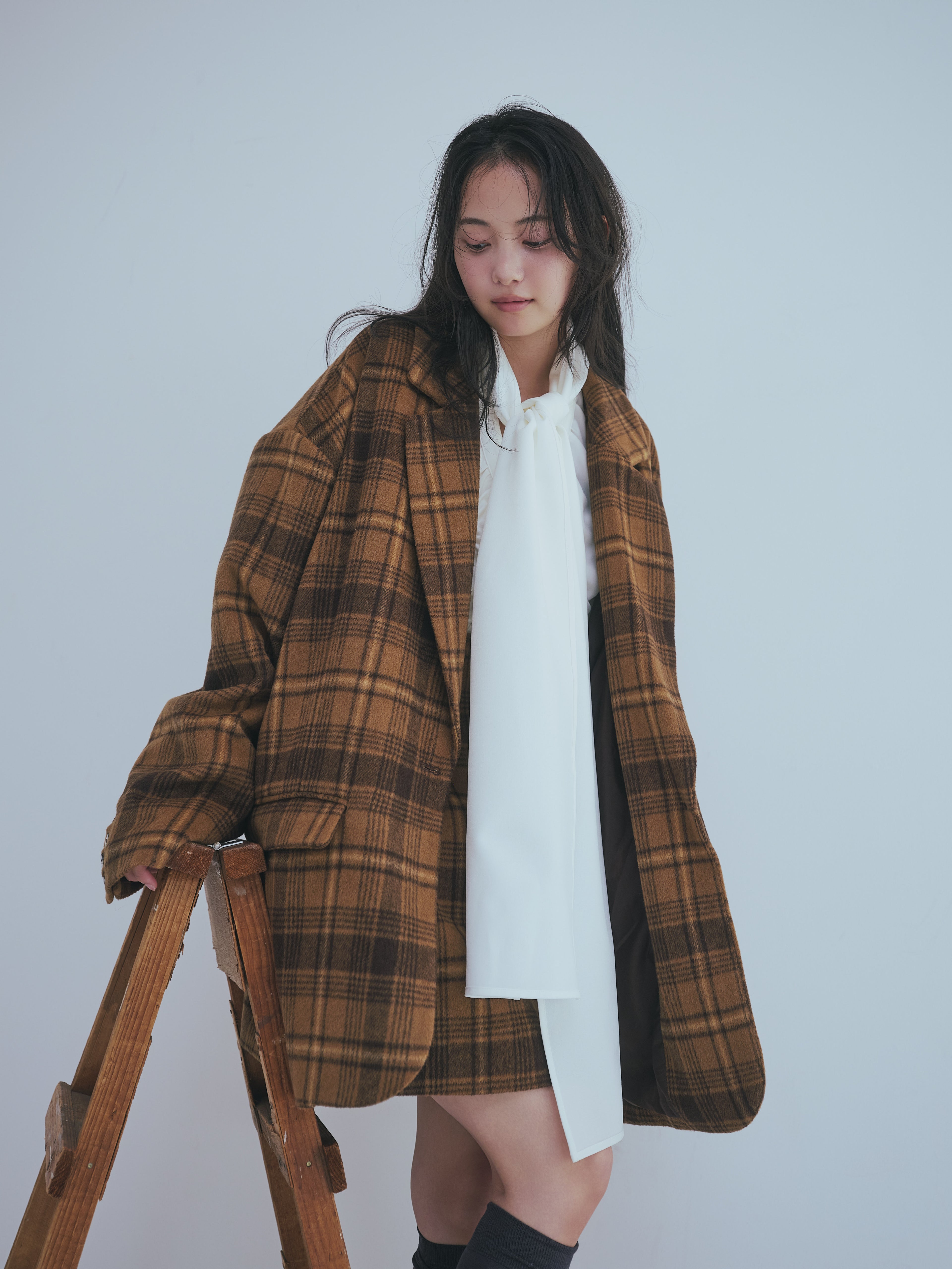 checked over jacket