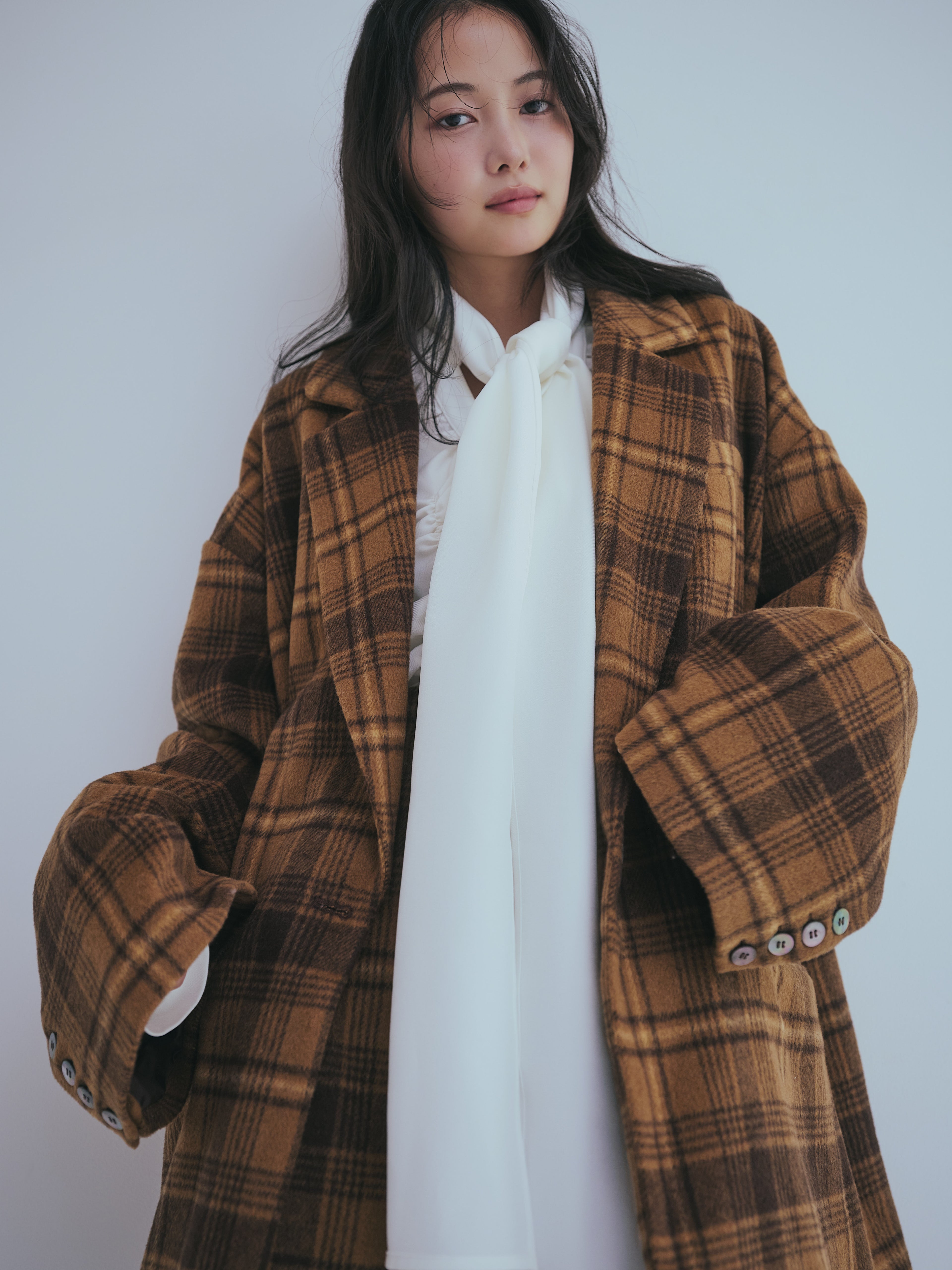checked over jacket