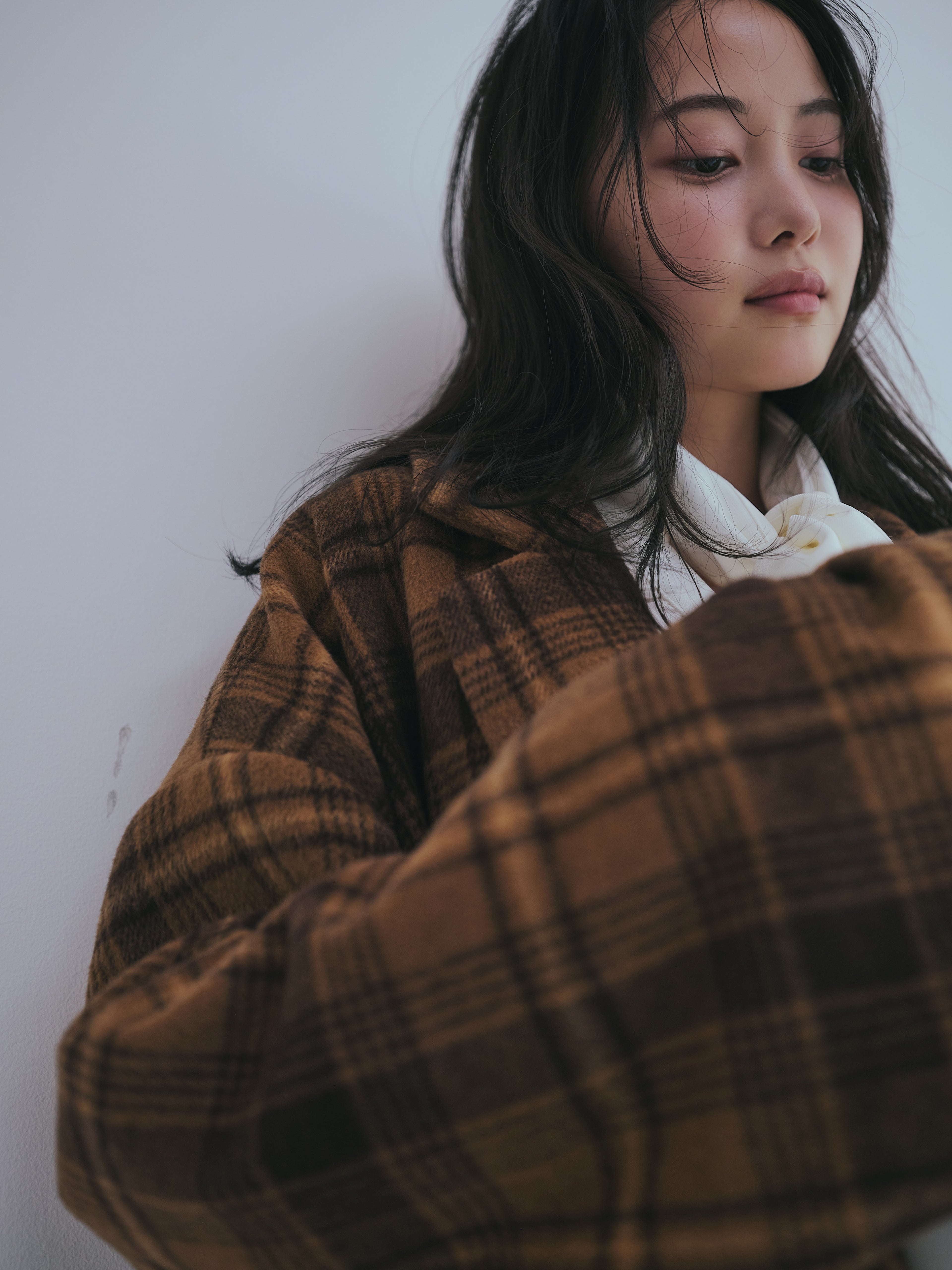 checked over jacket