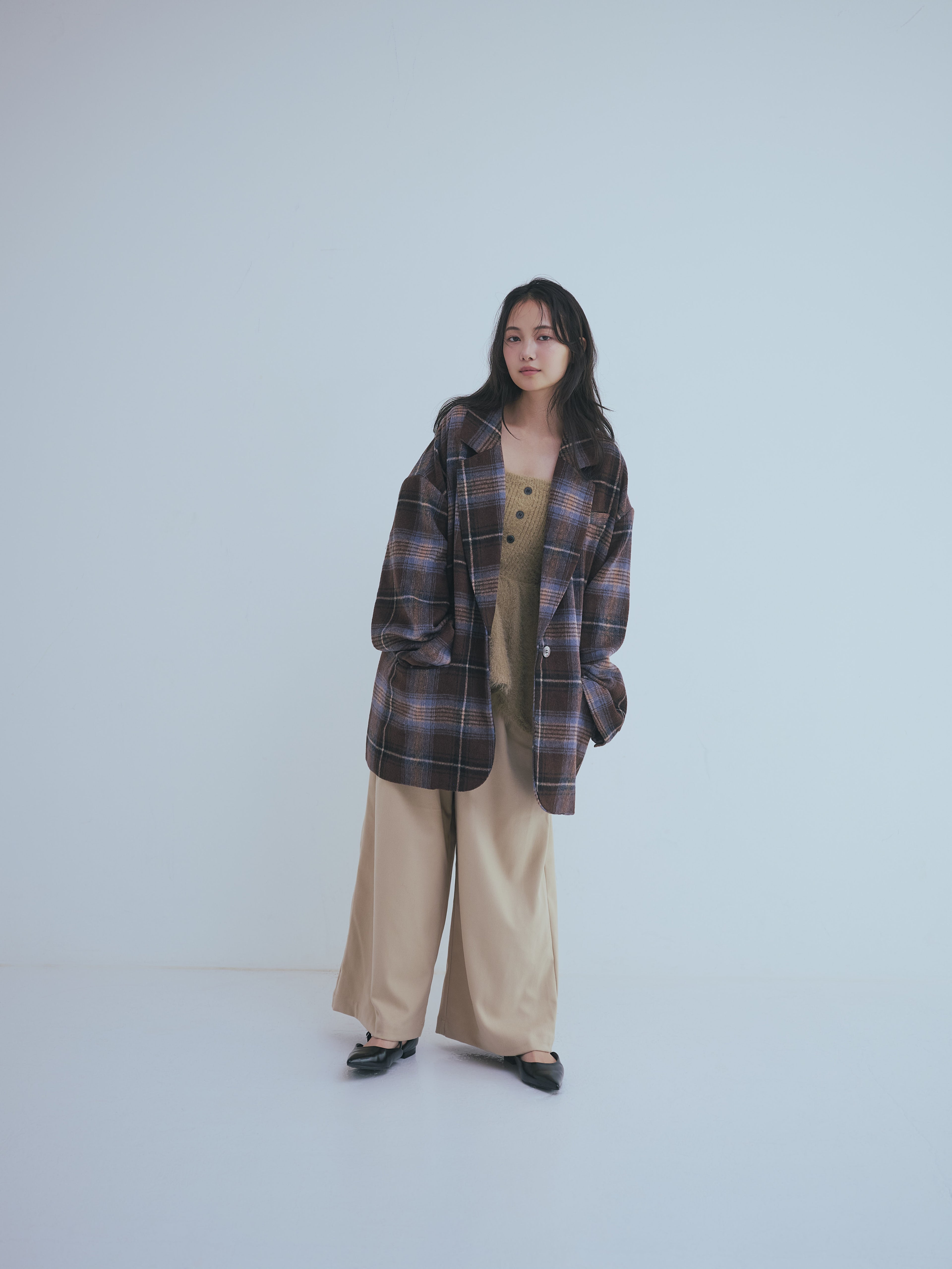 checked over jacket