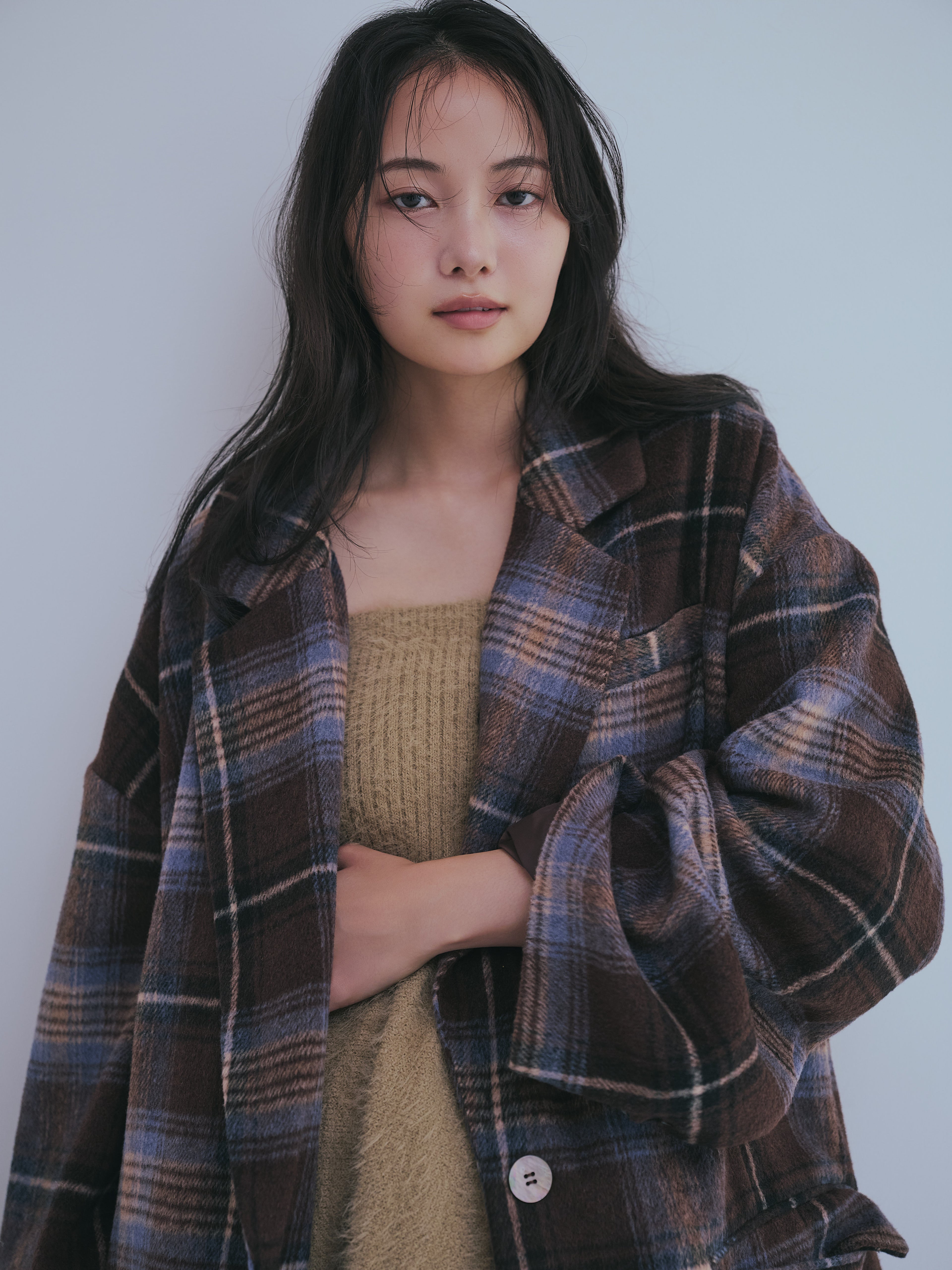 checked over jacket