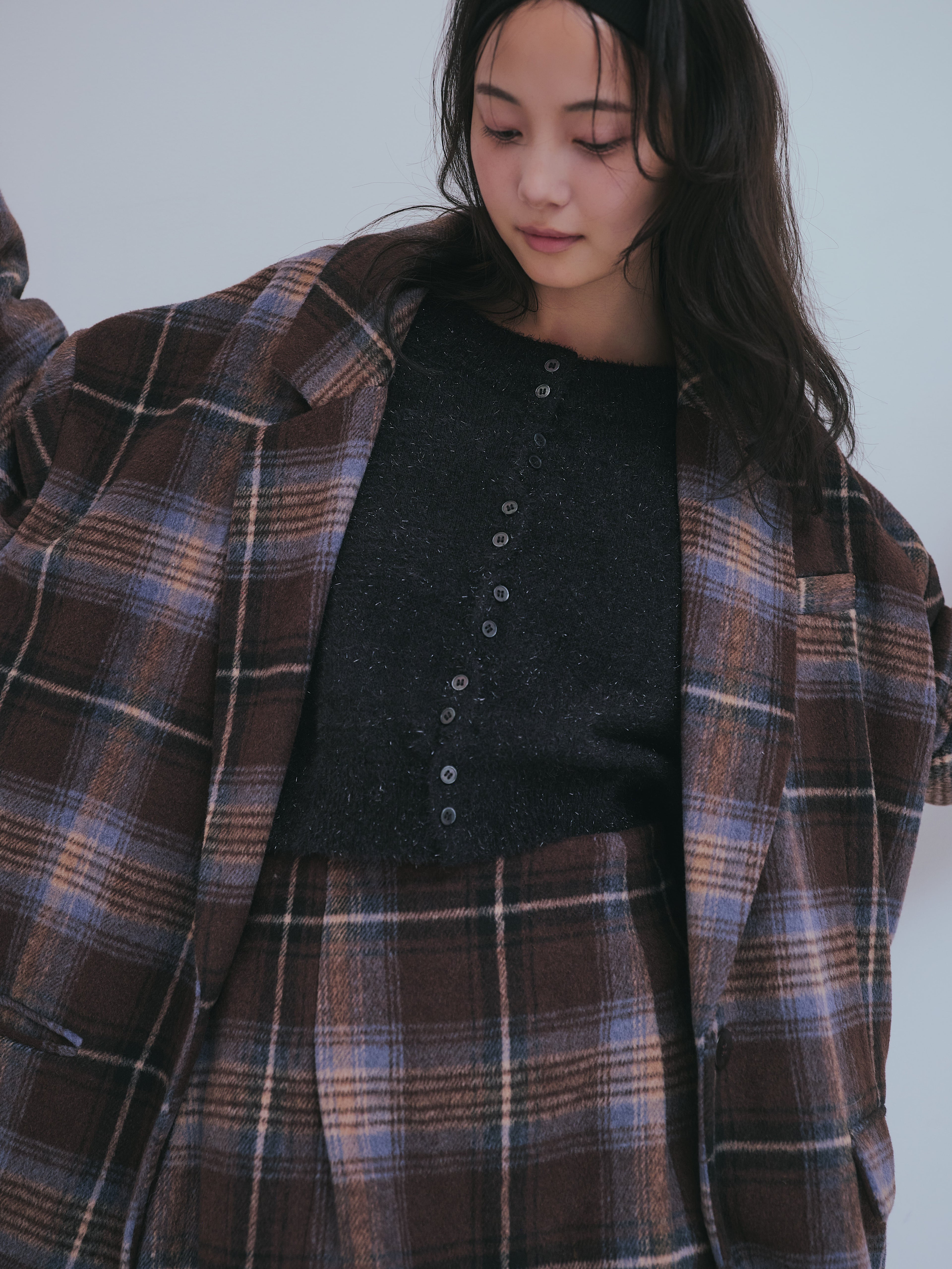 checked over jacket