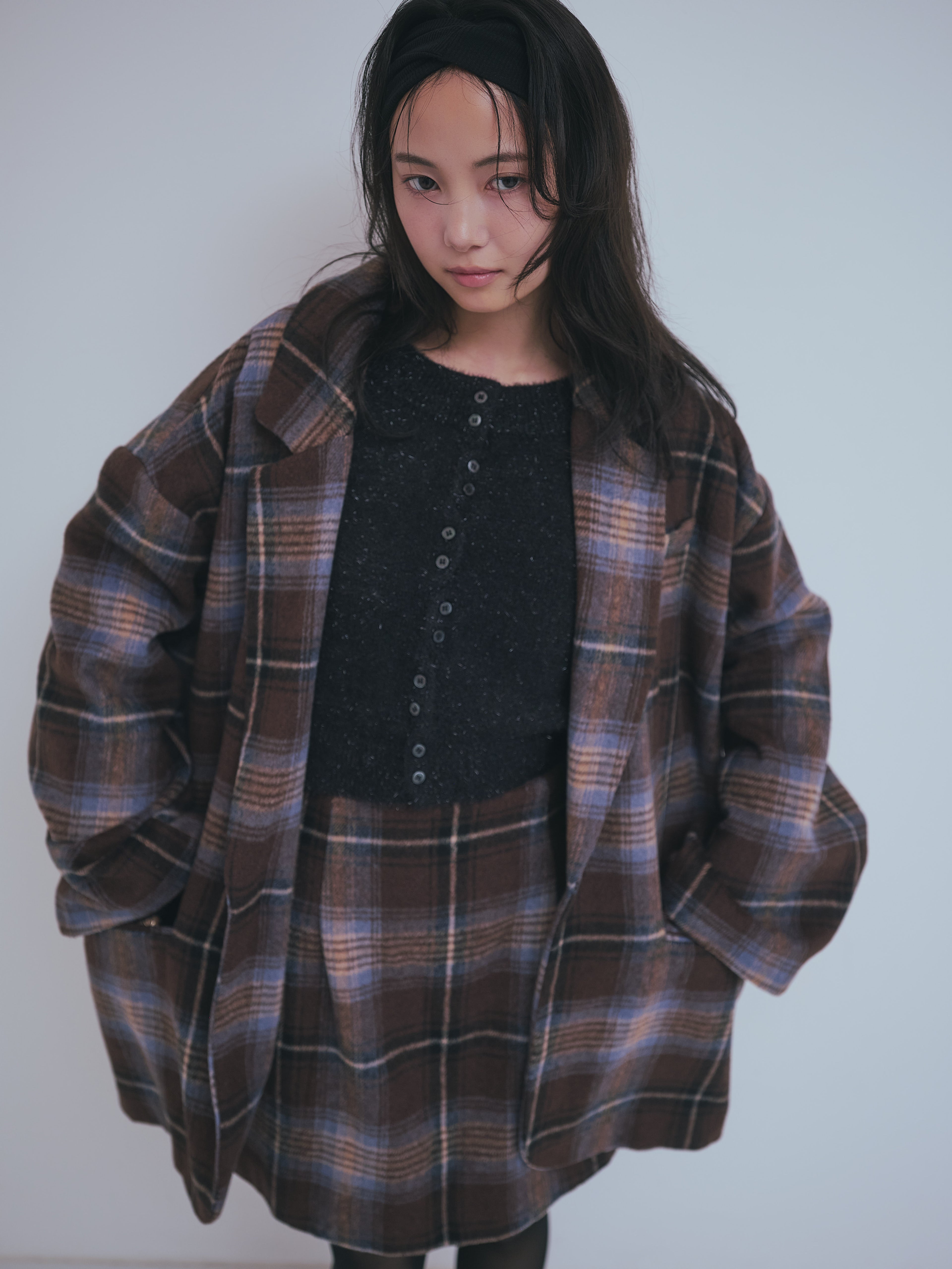 checked over jacket