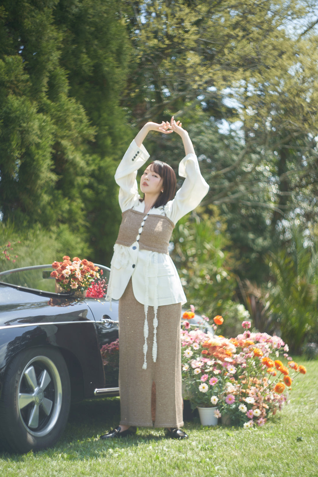 glitter i line maxi skirt