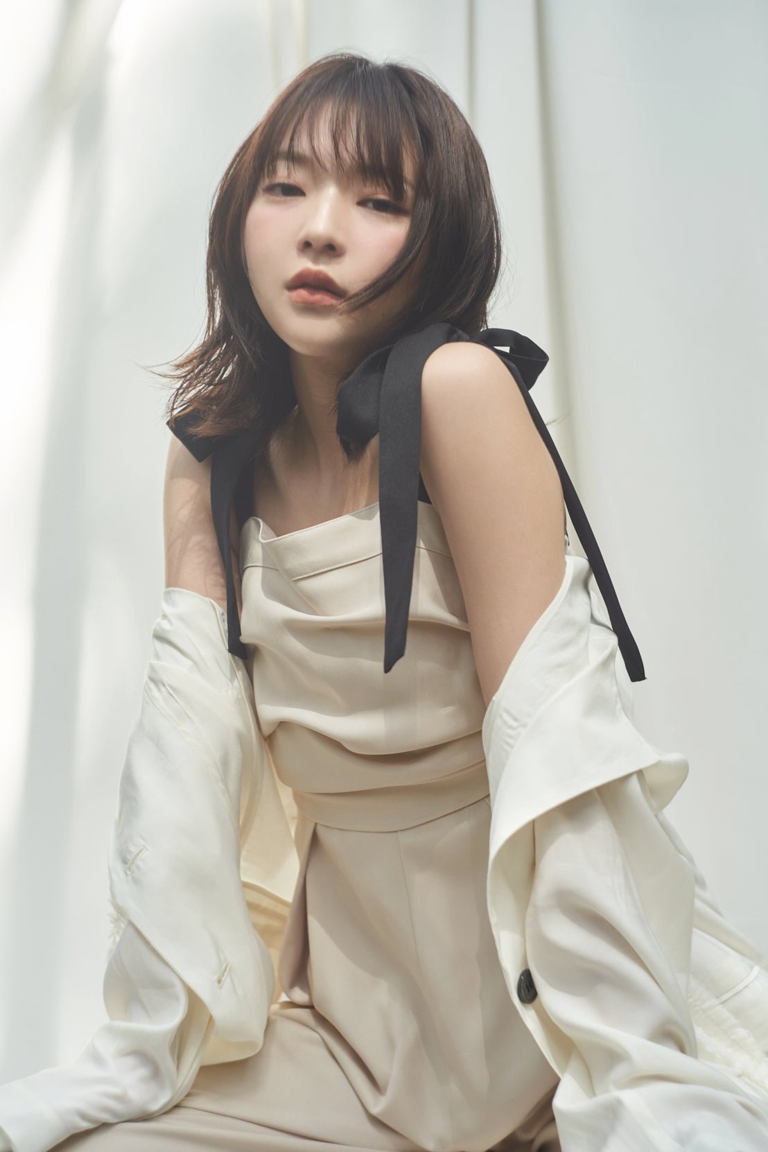 ribbon shoulder combinaison