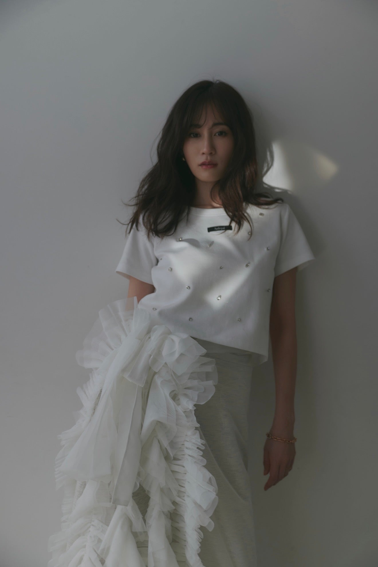 back open bijou mini tee
