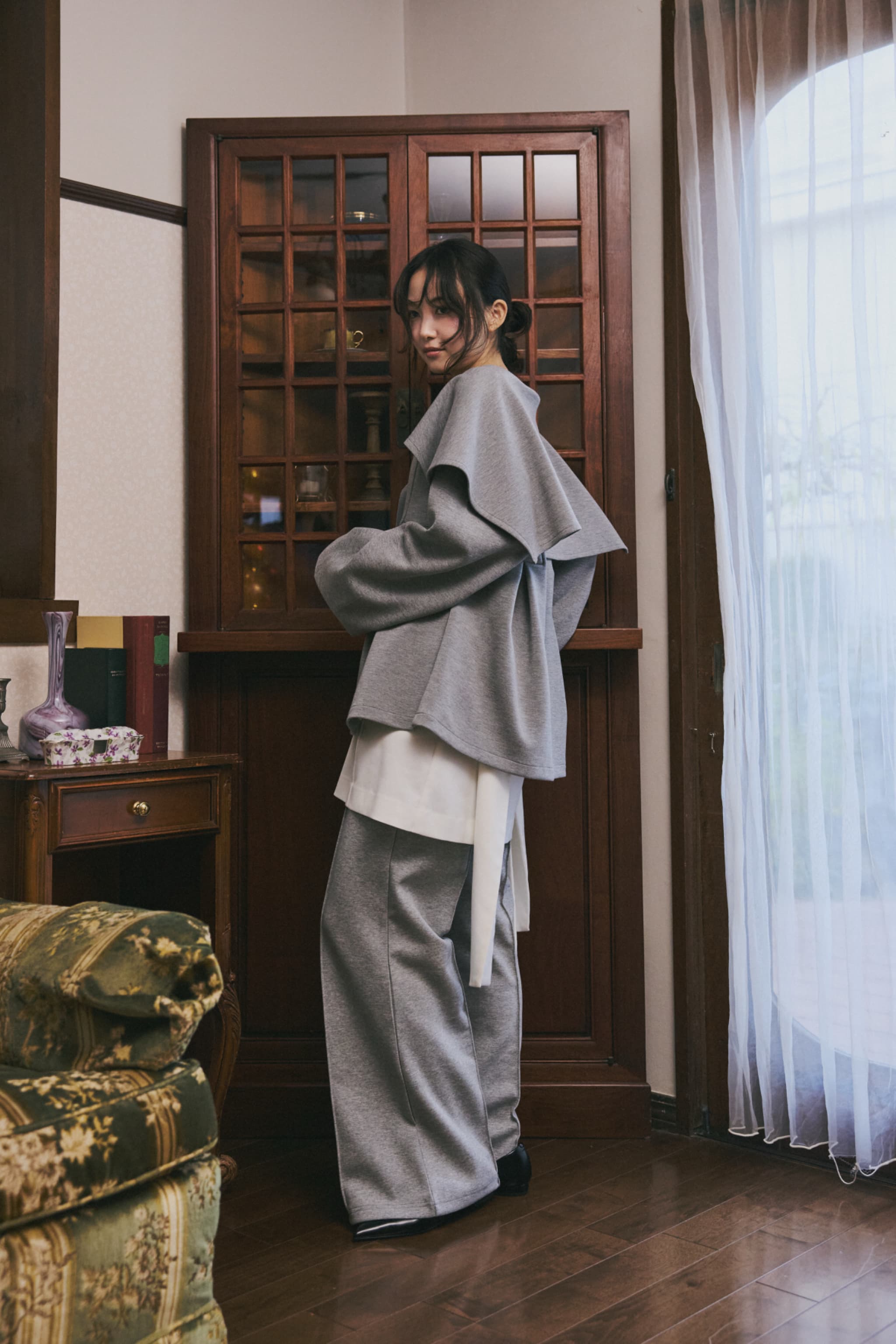 sweat flare pants