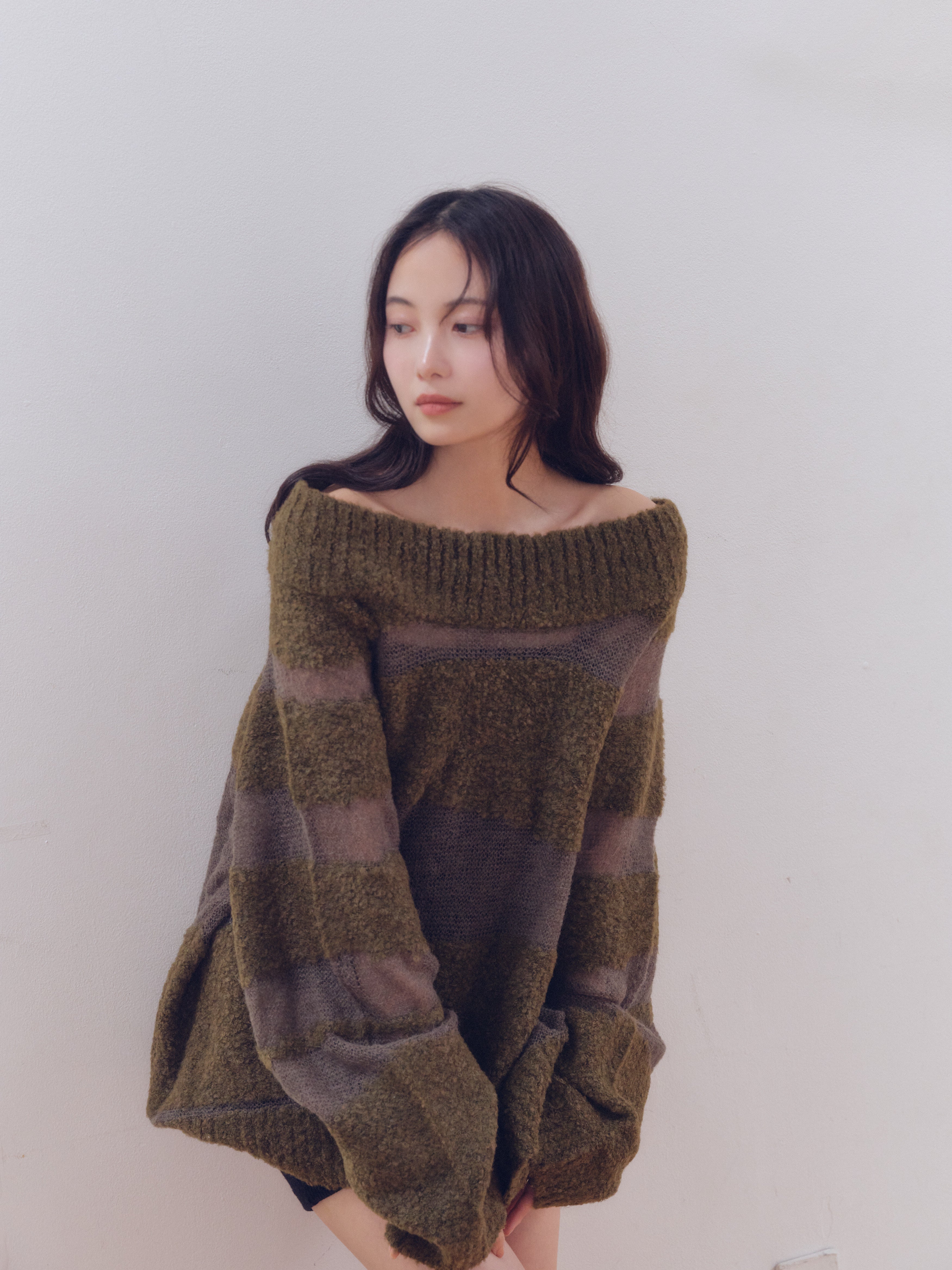 sheer pattern knit