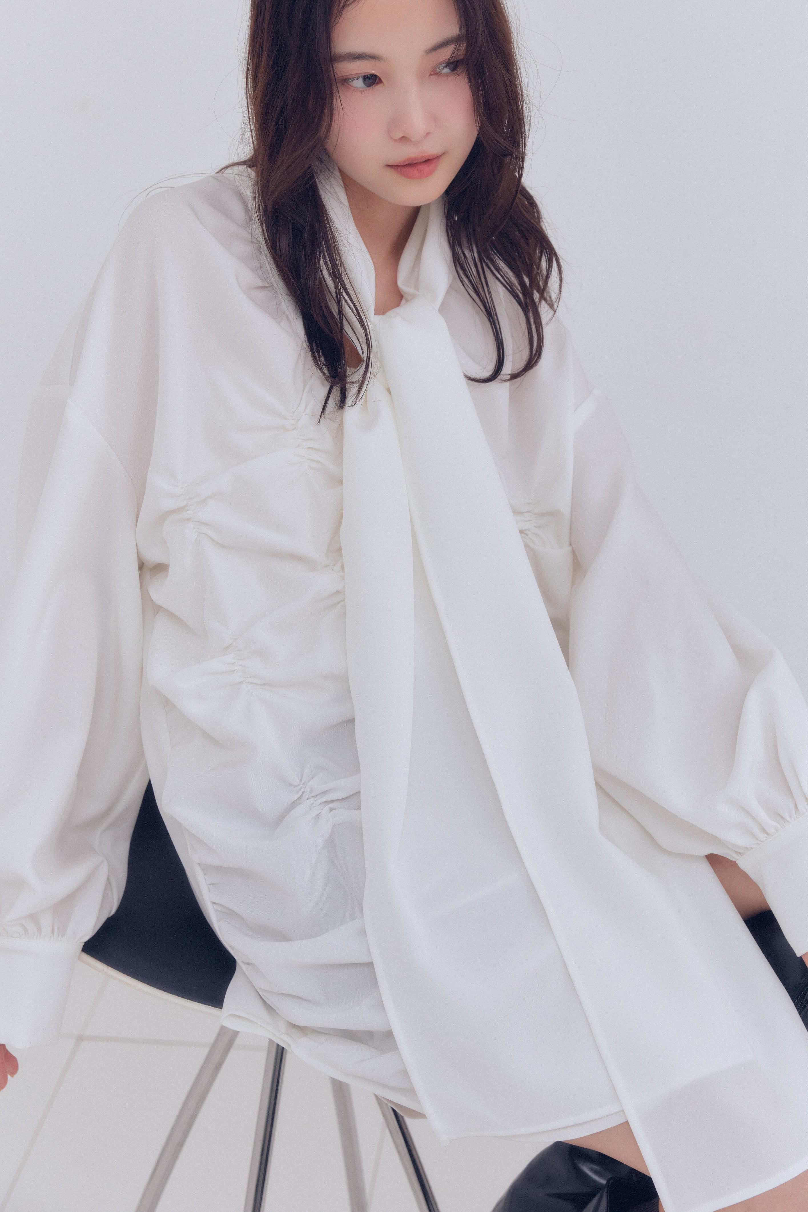 drawstring tie tunic