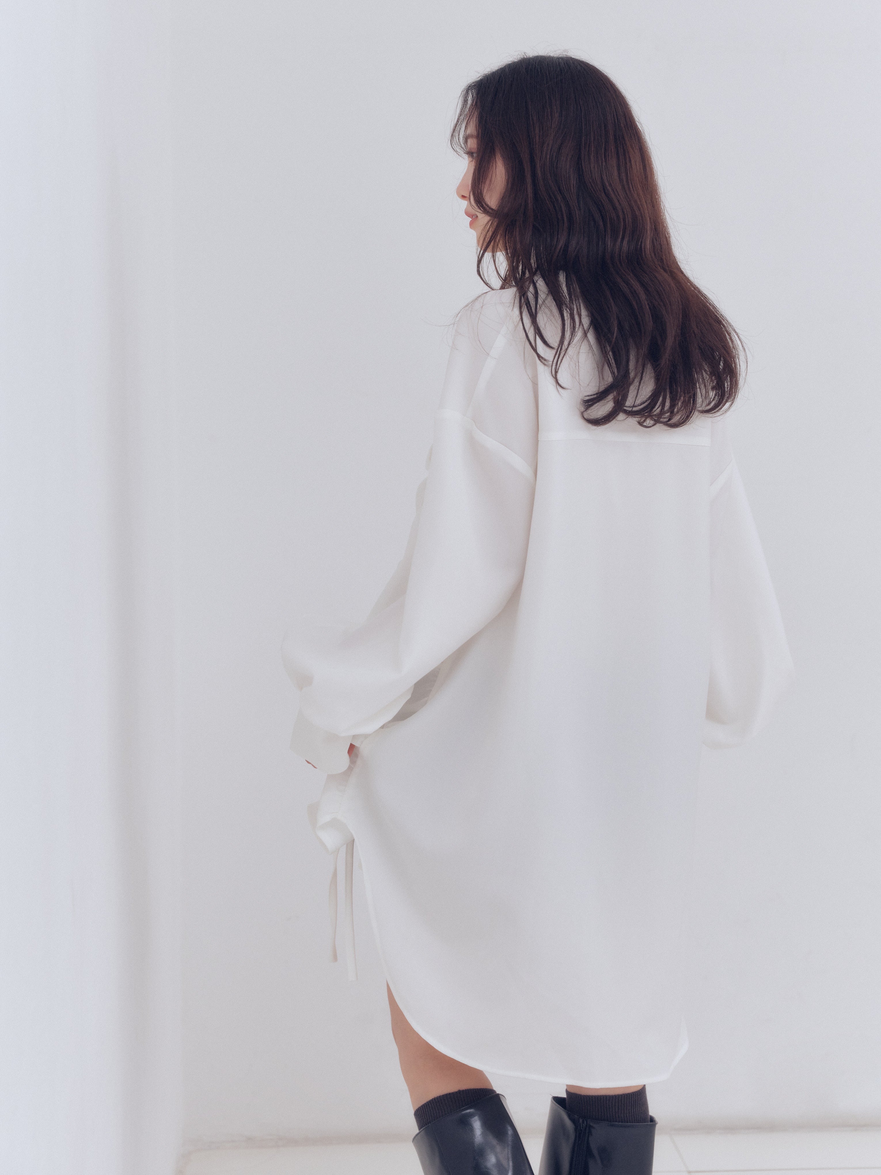 drawstring tie tunic