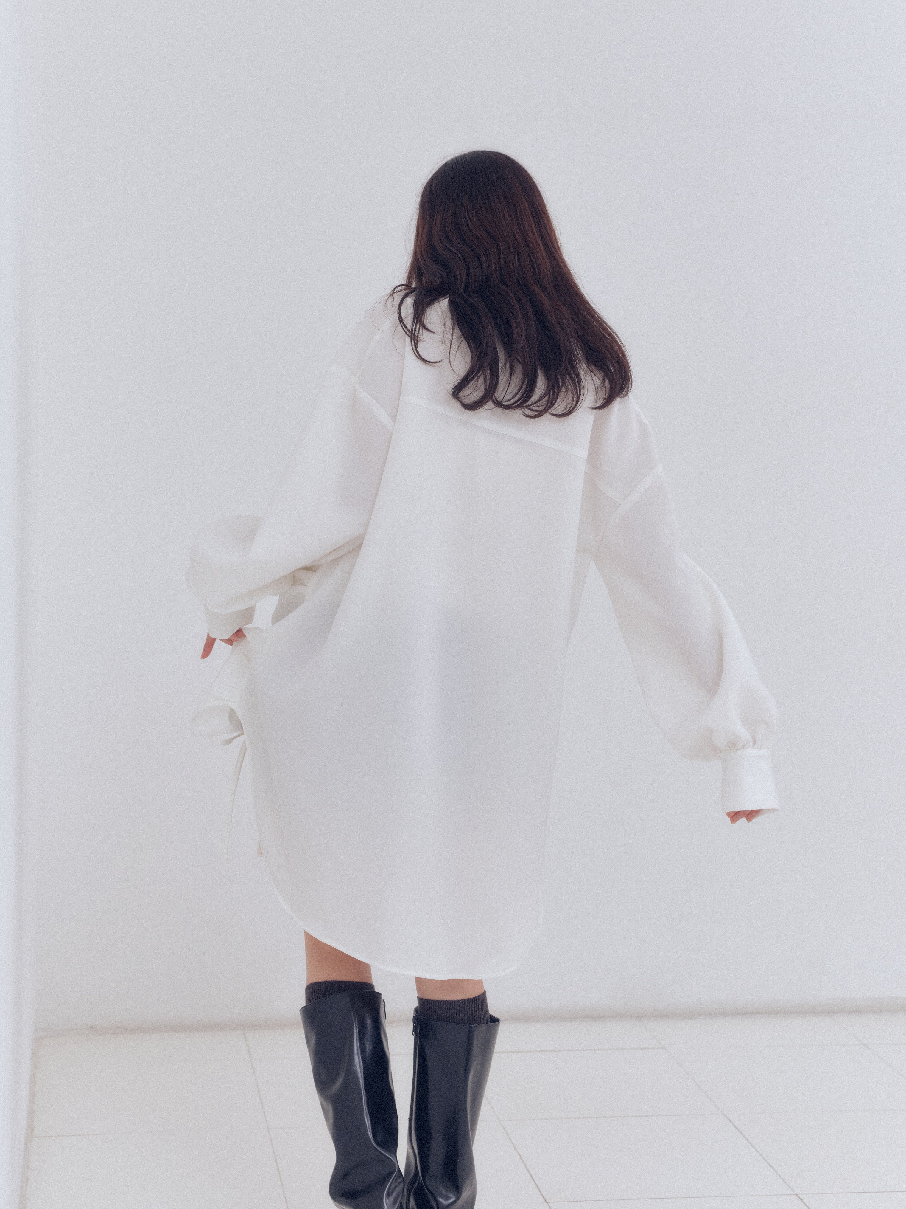 drawstring tie tunic