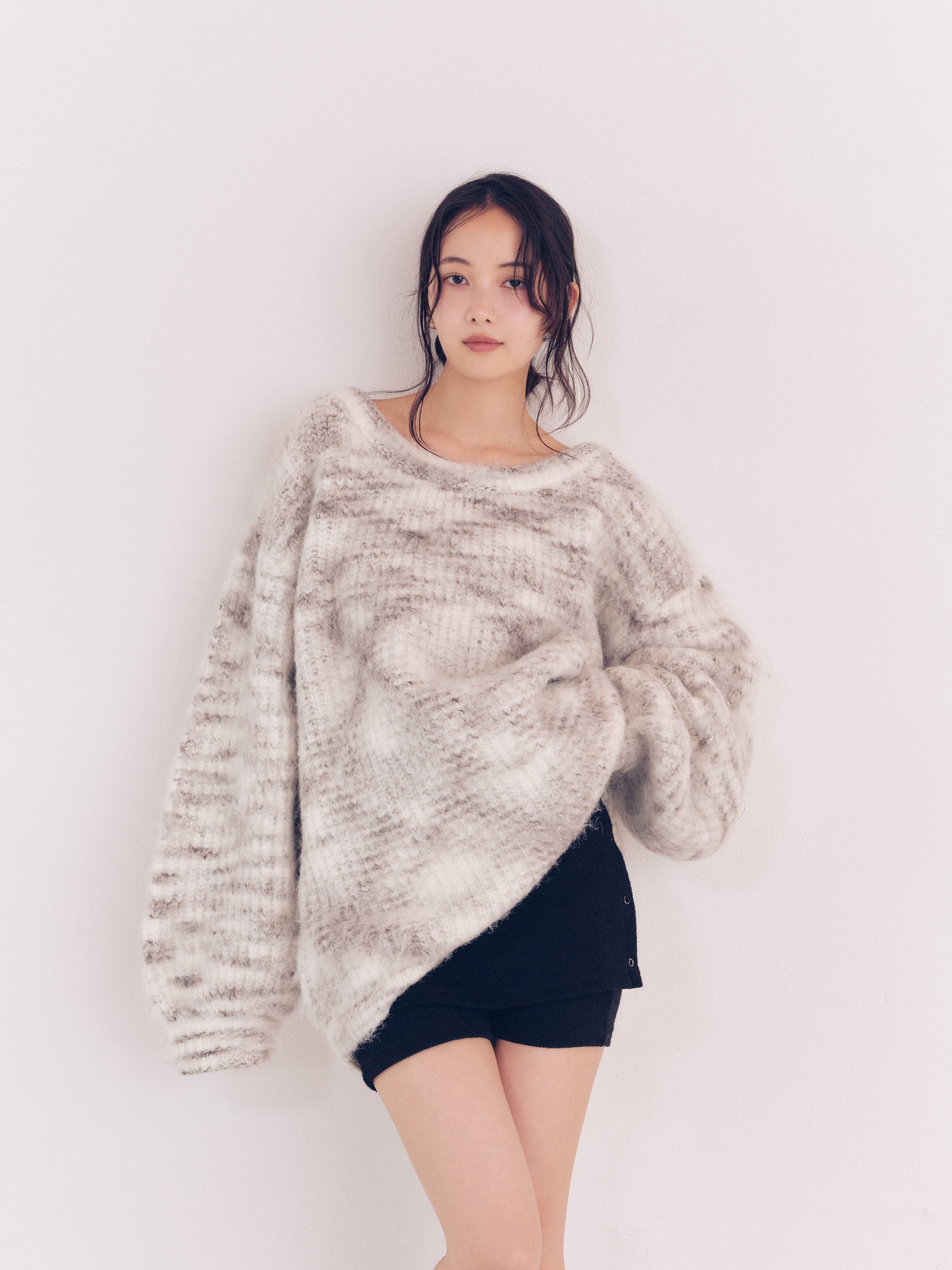 nuance puffy knit