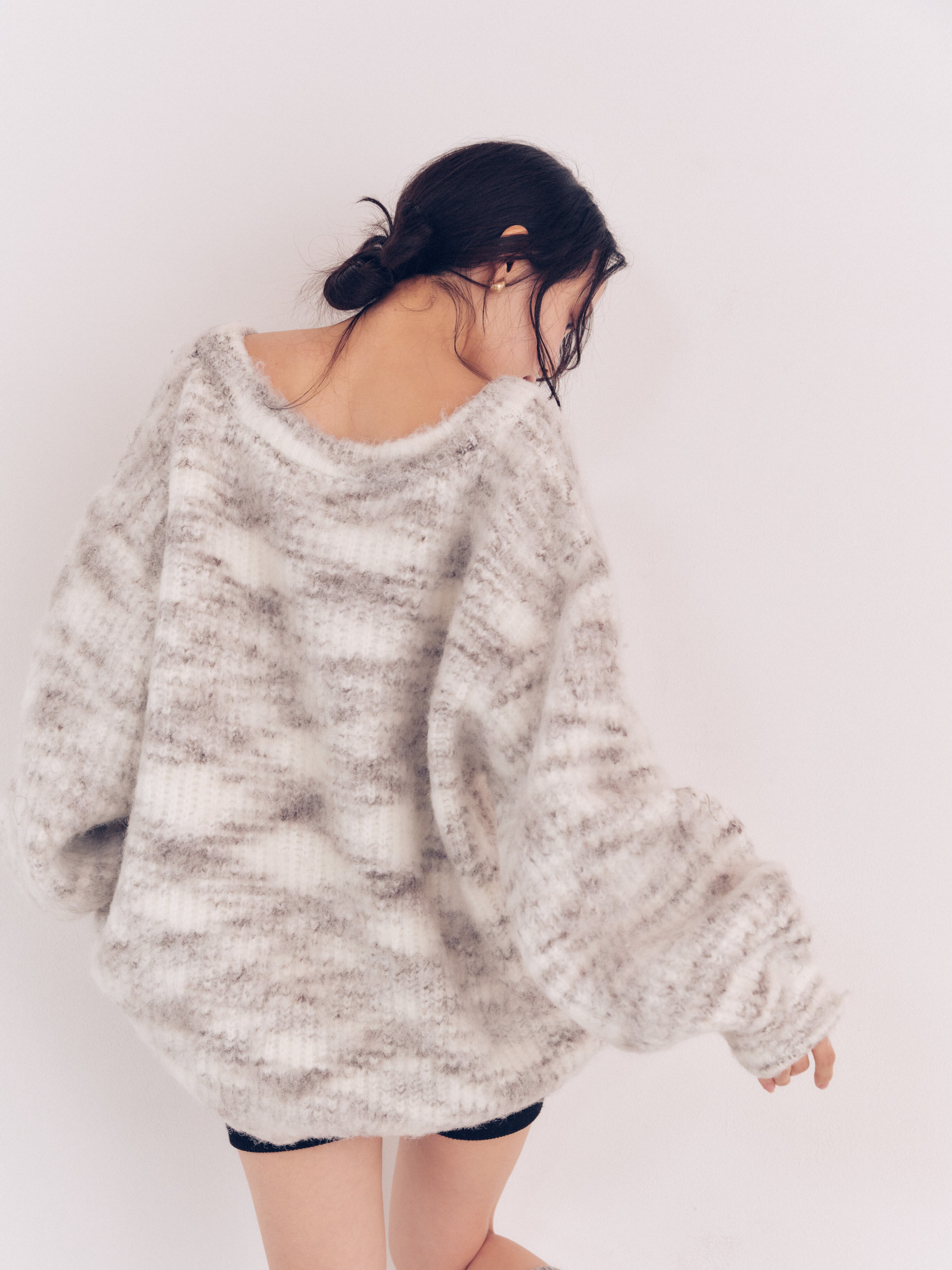 nuance puffy knit