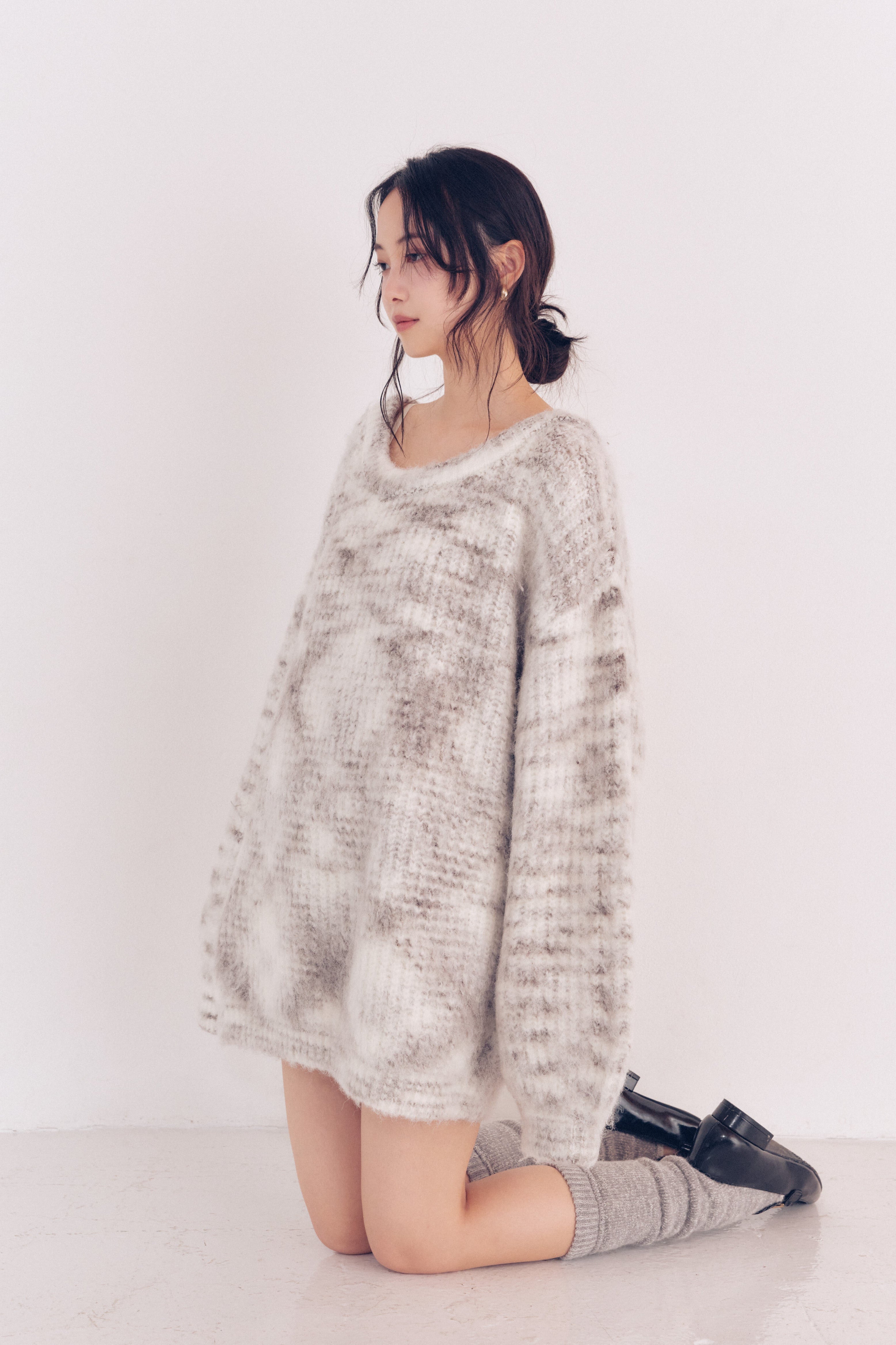 nuance puffy knit