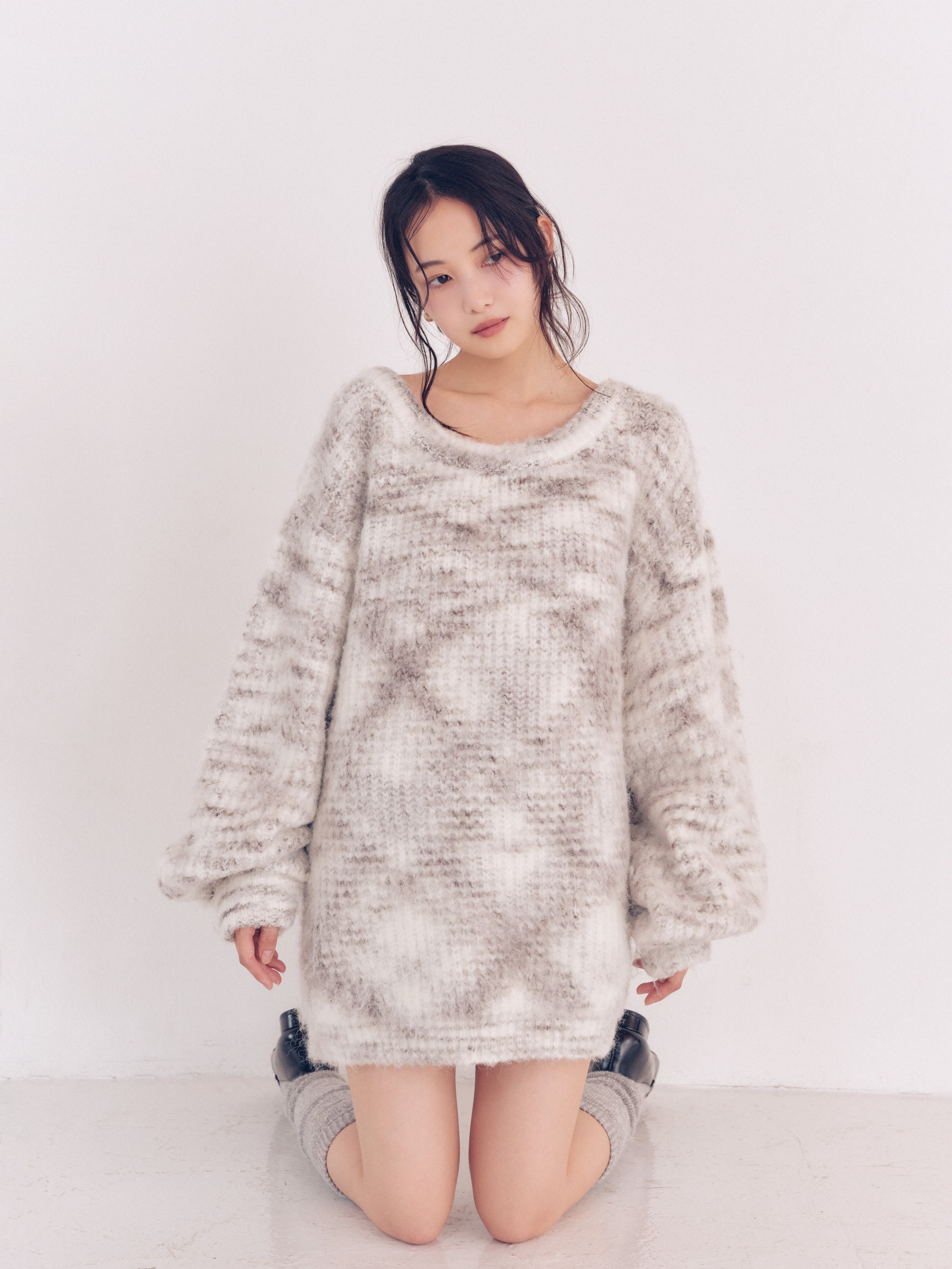 nuance puffy knit