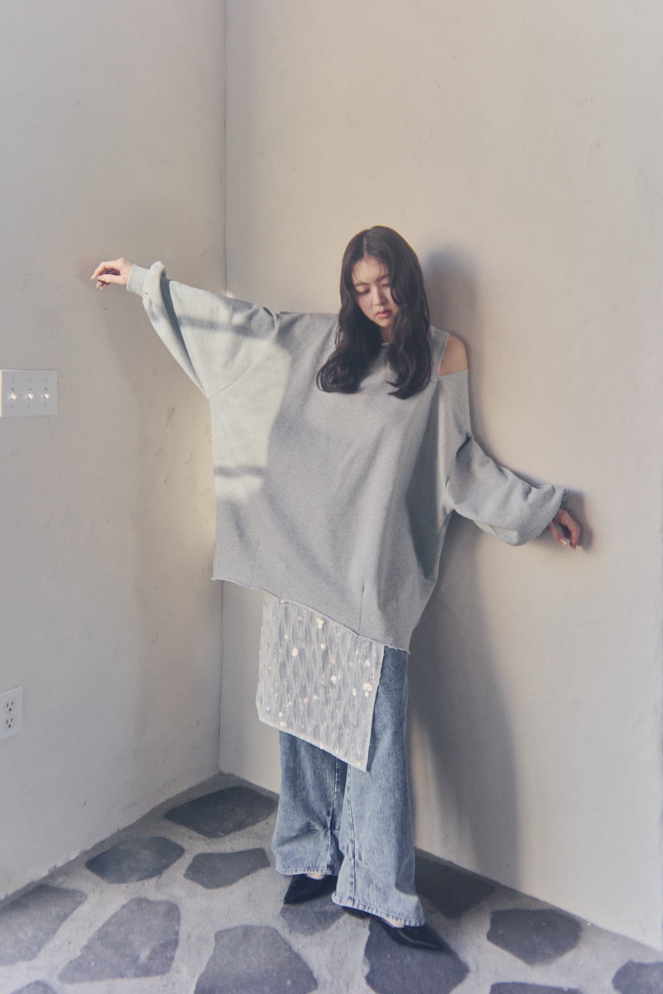slit design over sweat