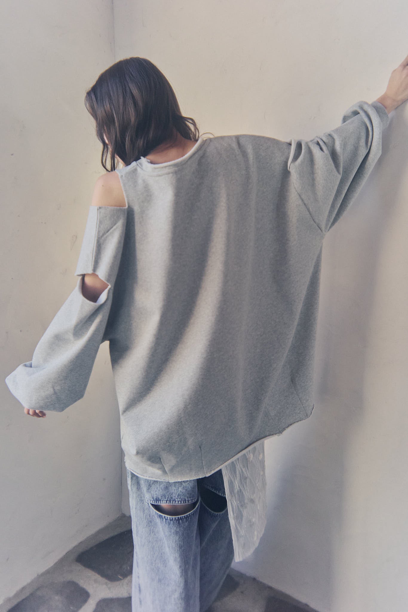 slit design over sweat