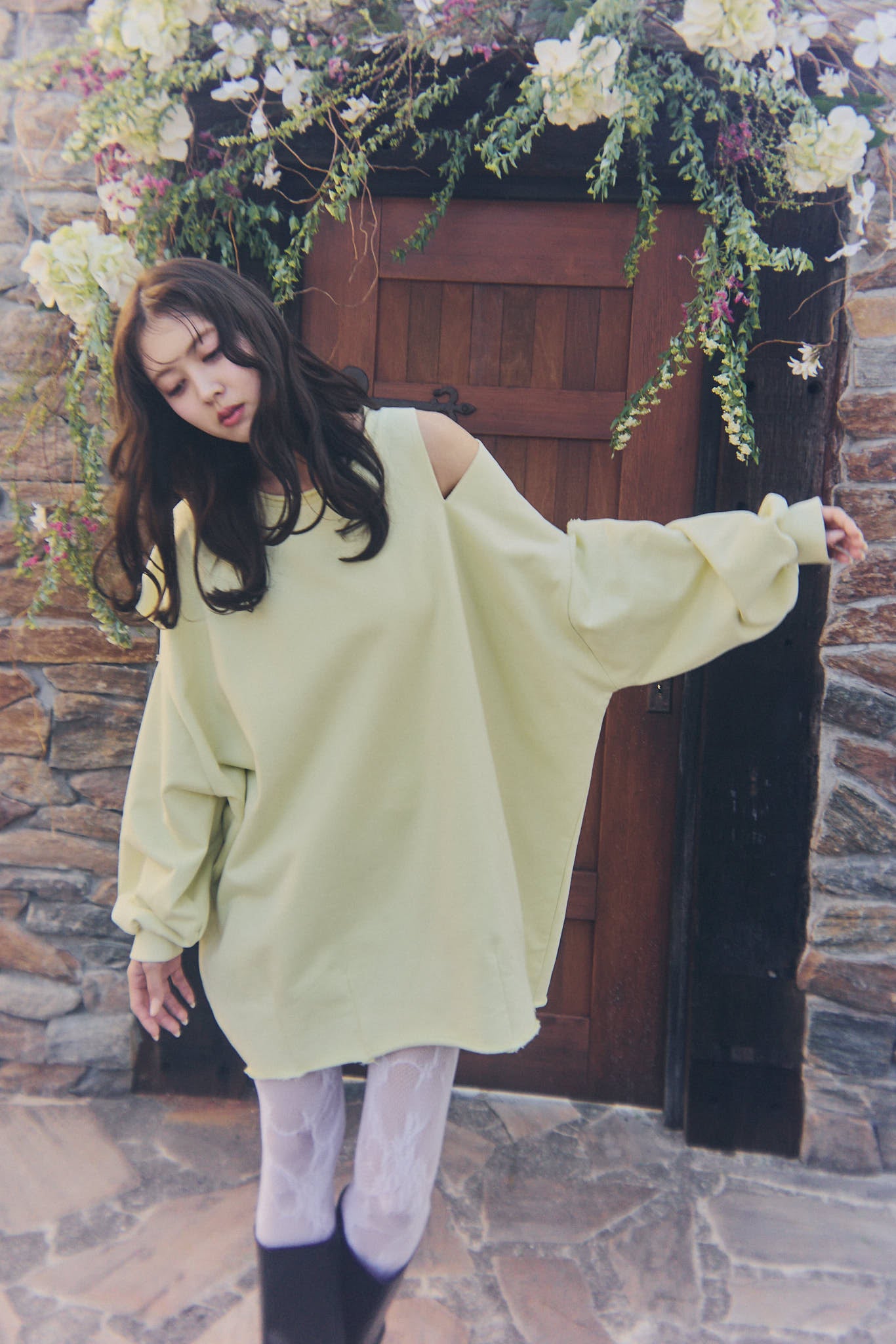 slit design over sweat