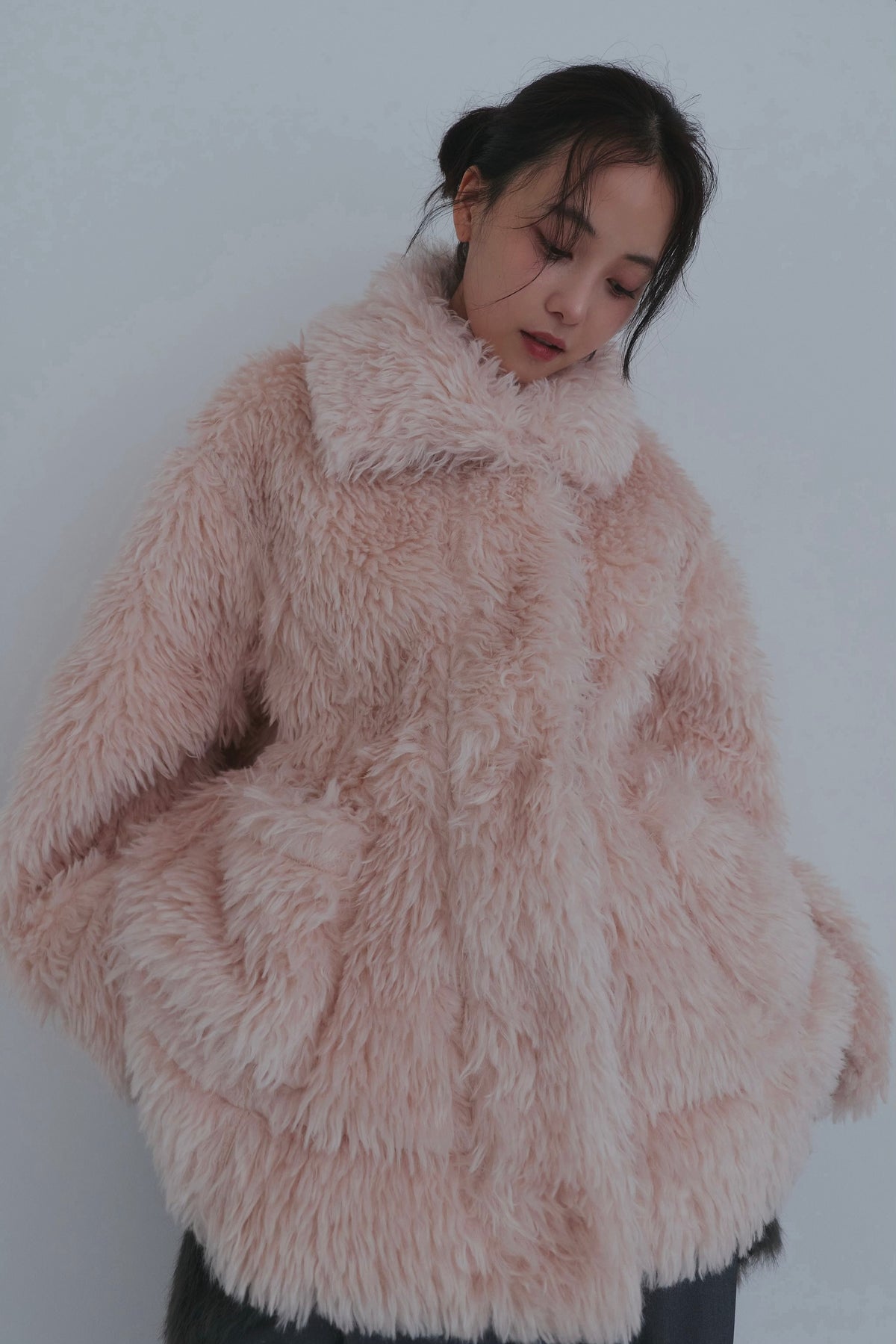 two face fur coat