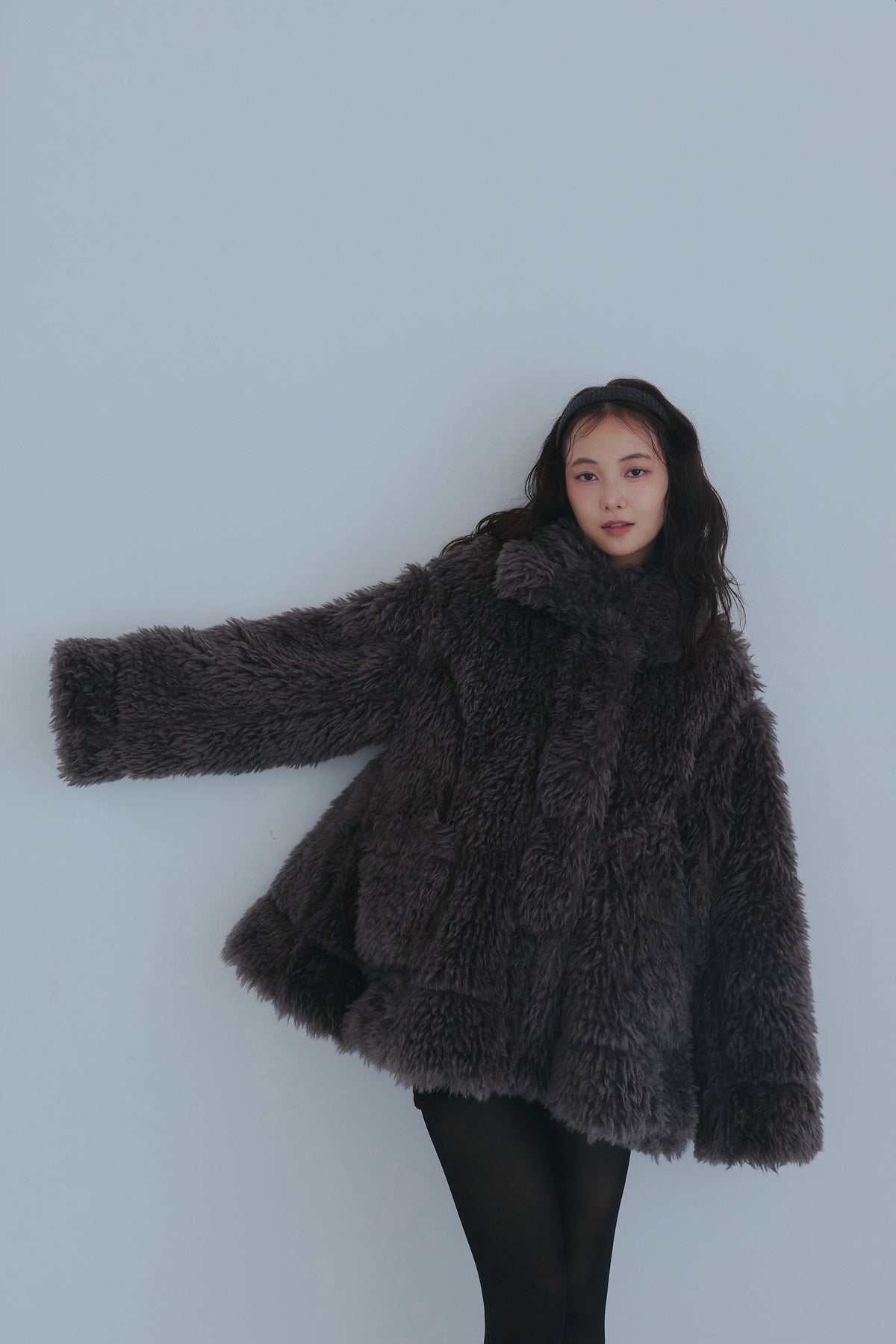 two face fur coat