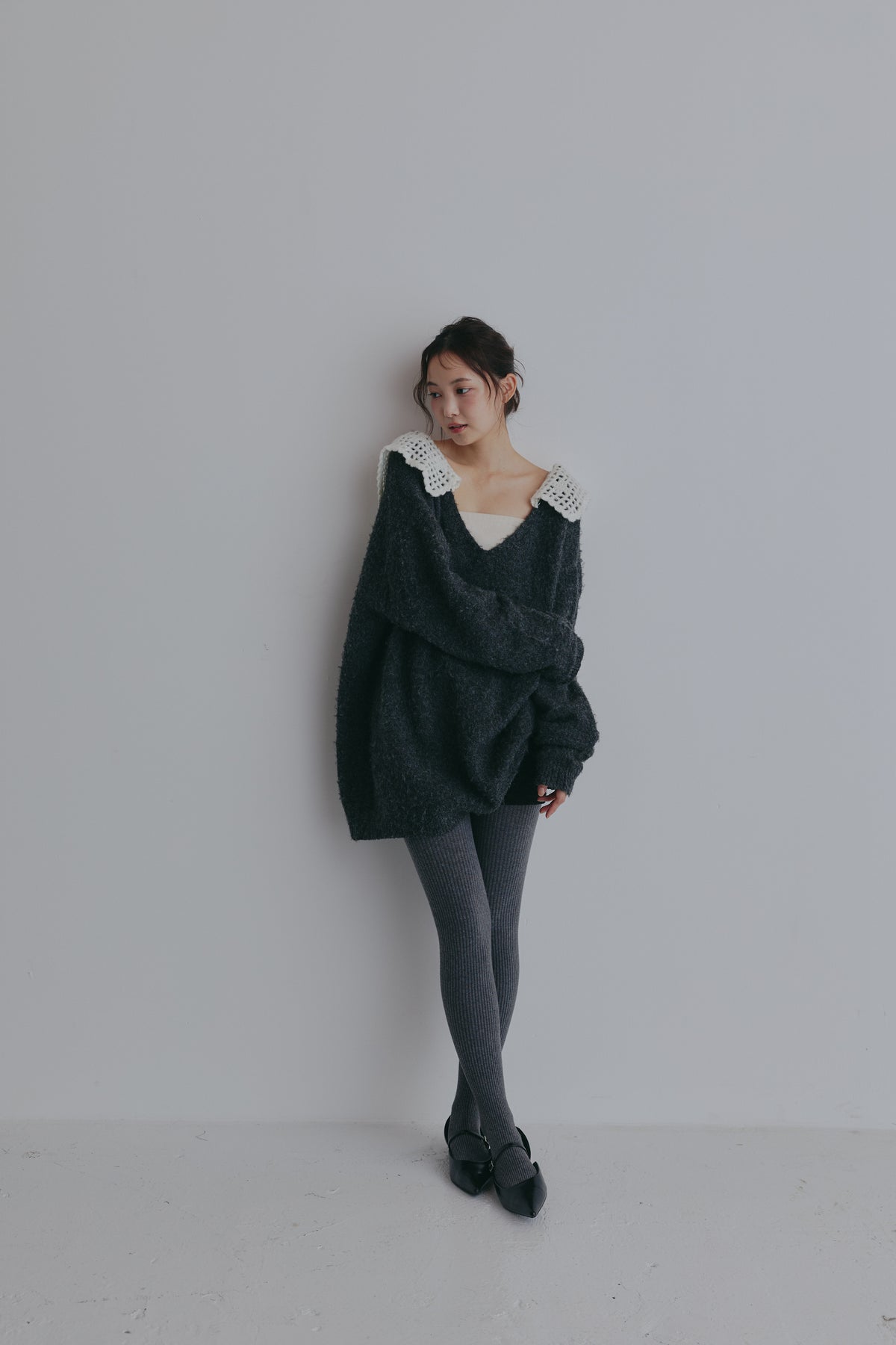 lace sailor knit