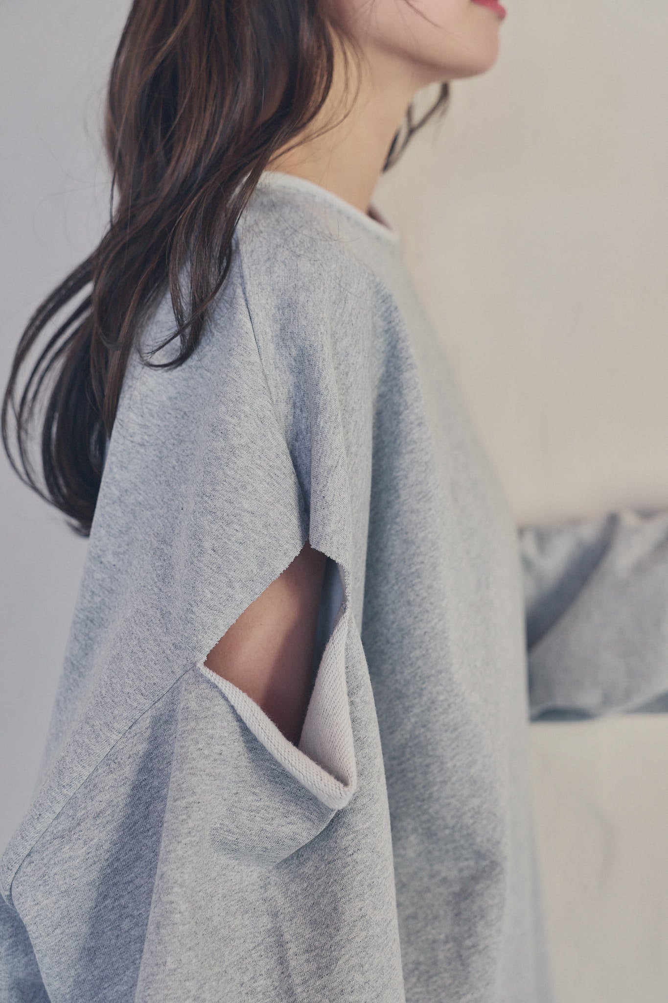 slit design over sweat