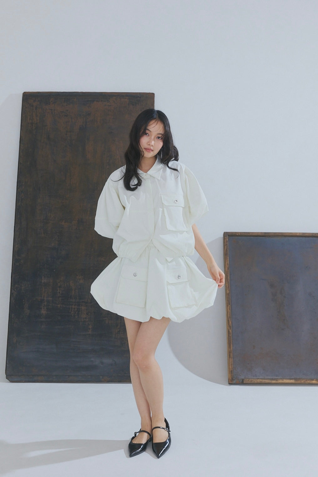 balloon design skirt