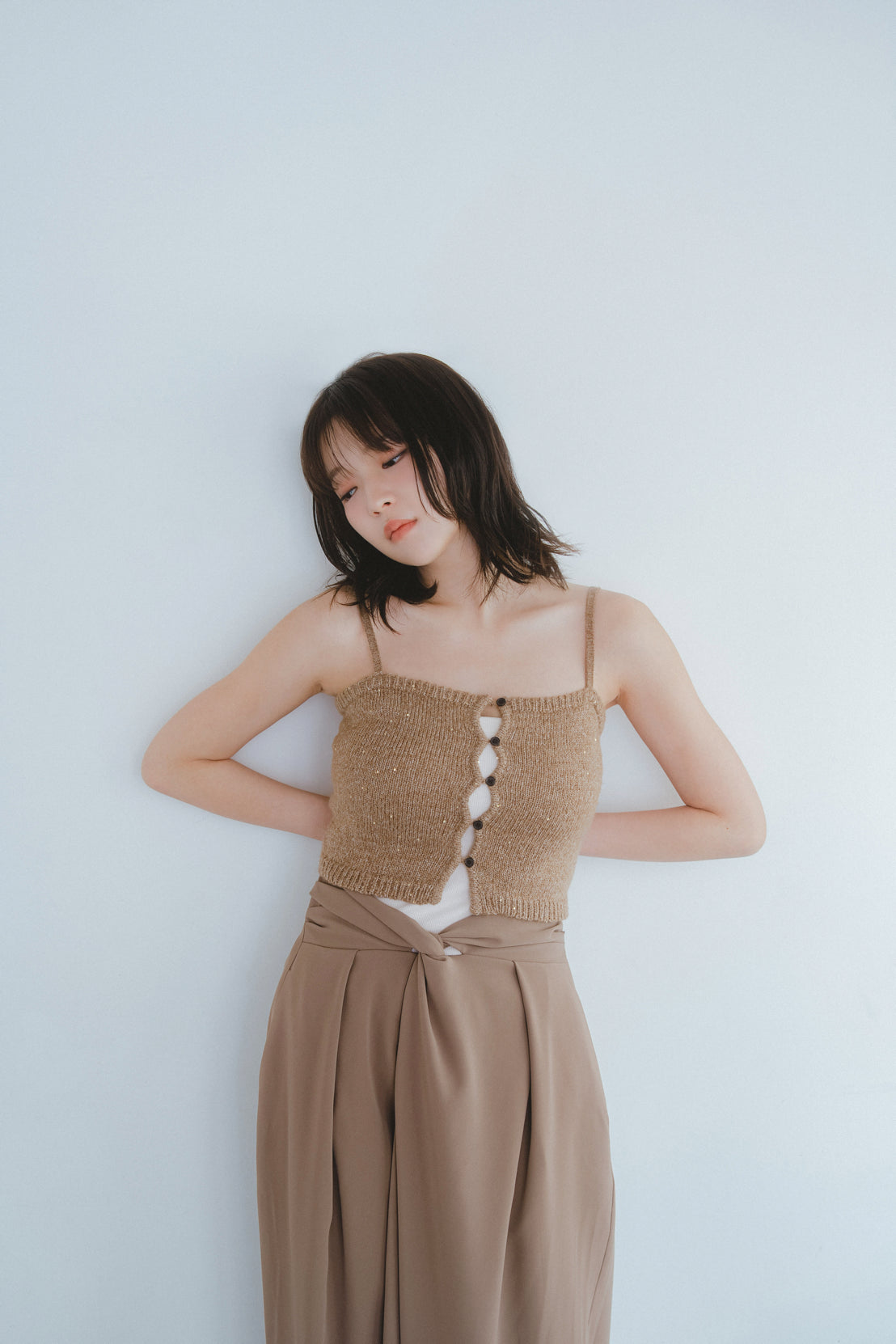 andequal グリッタービスチェ glitter bustier – andequal