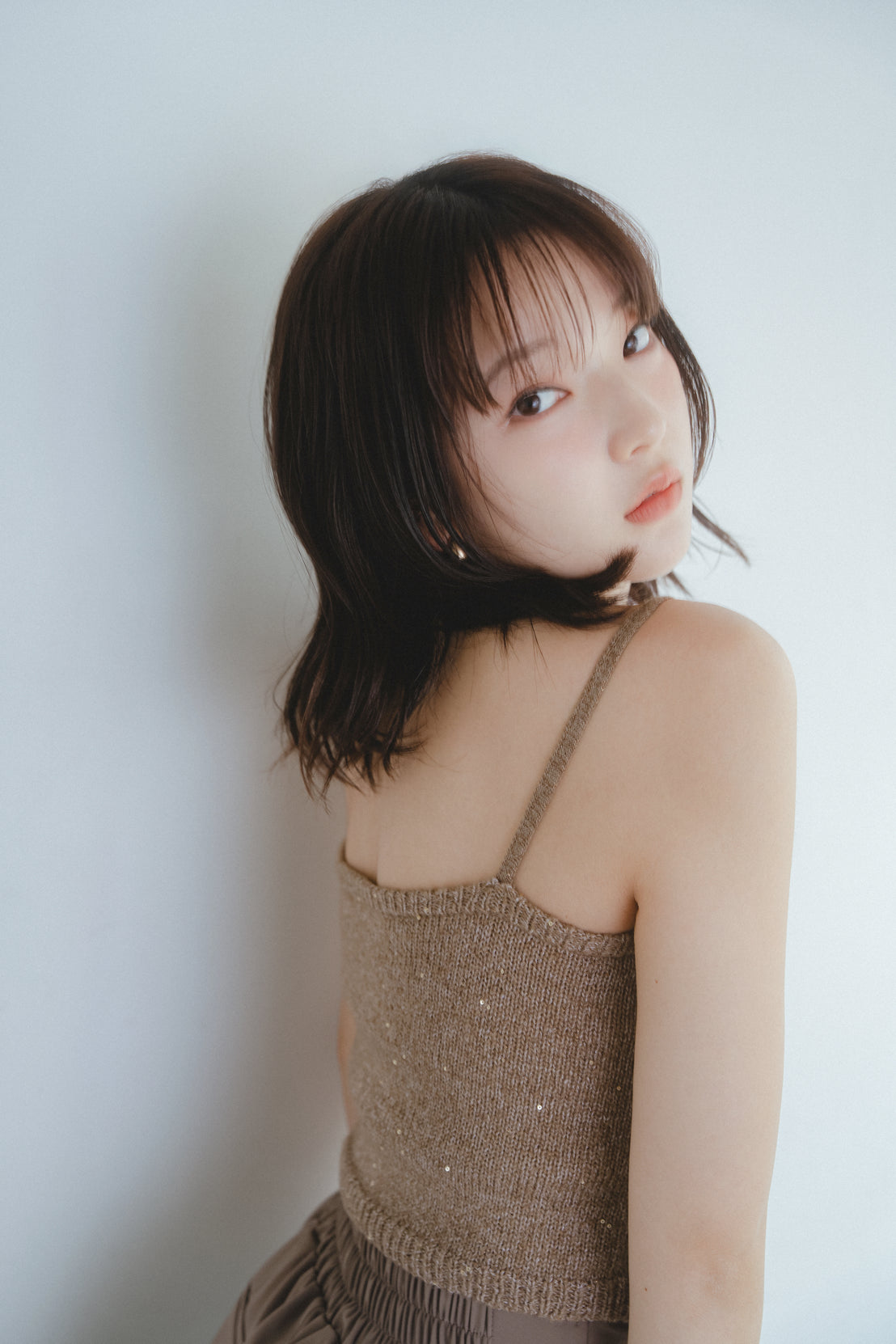 glitter bustier