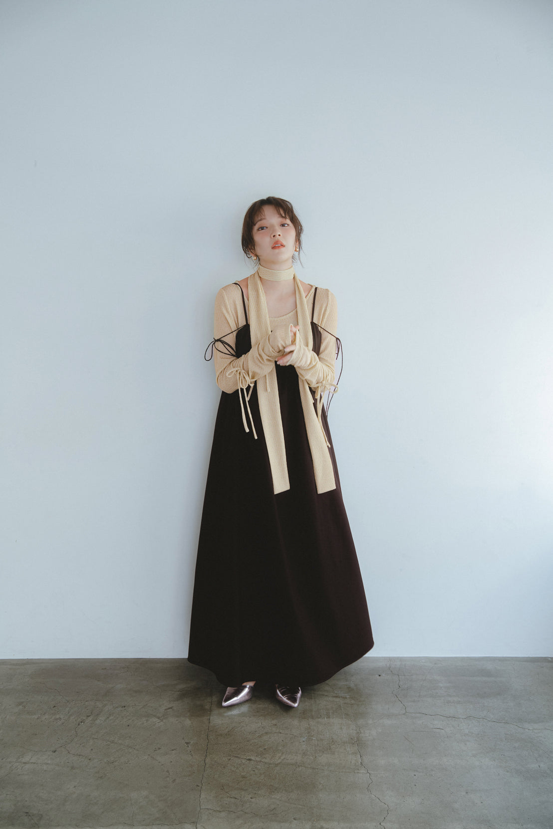 ribbon sleeve tops