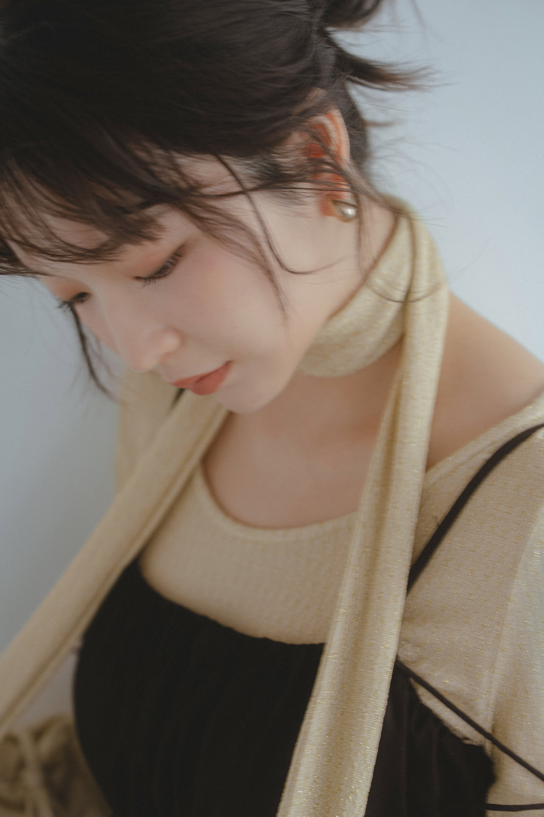 ribbon sleeve tops