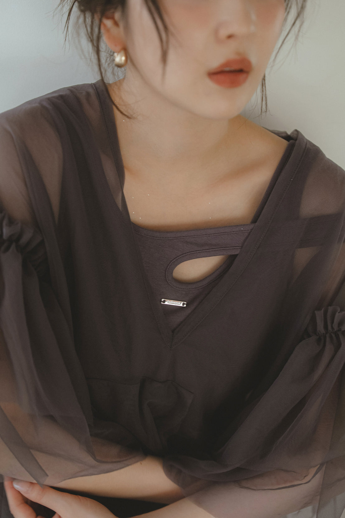 deformation cup camisole