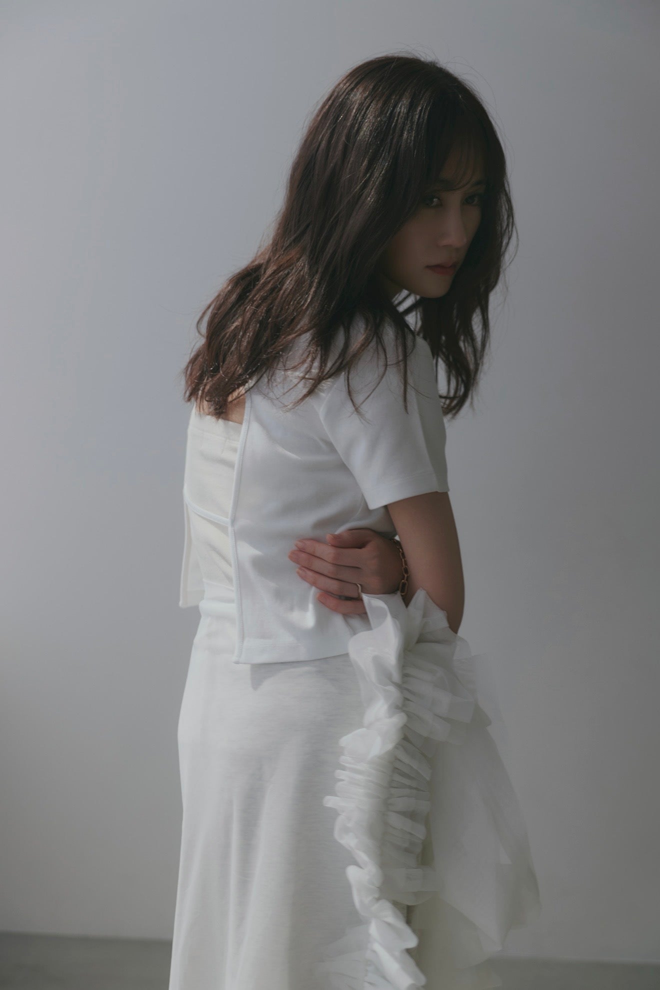 back open bijou mini tee