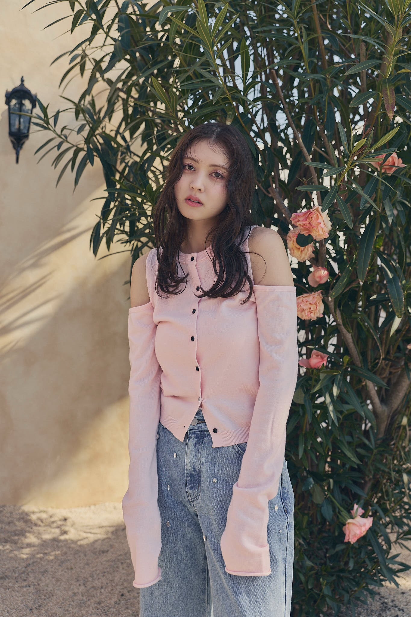 bicolor 2way knit