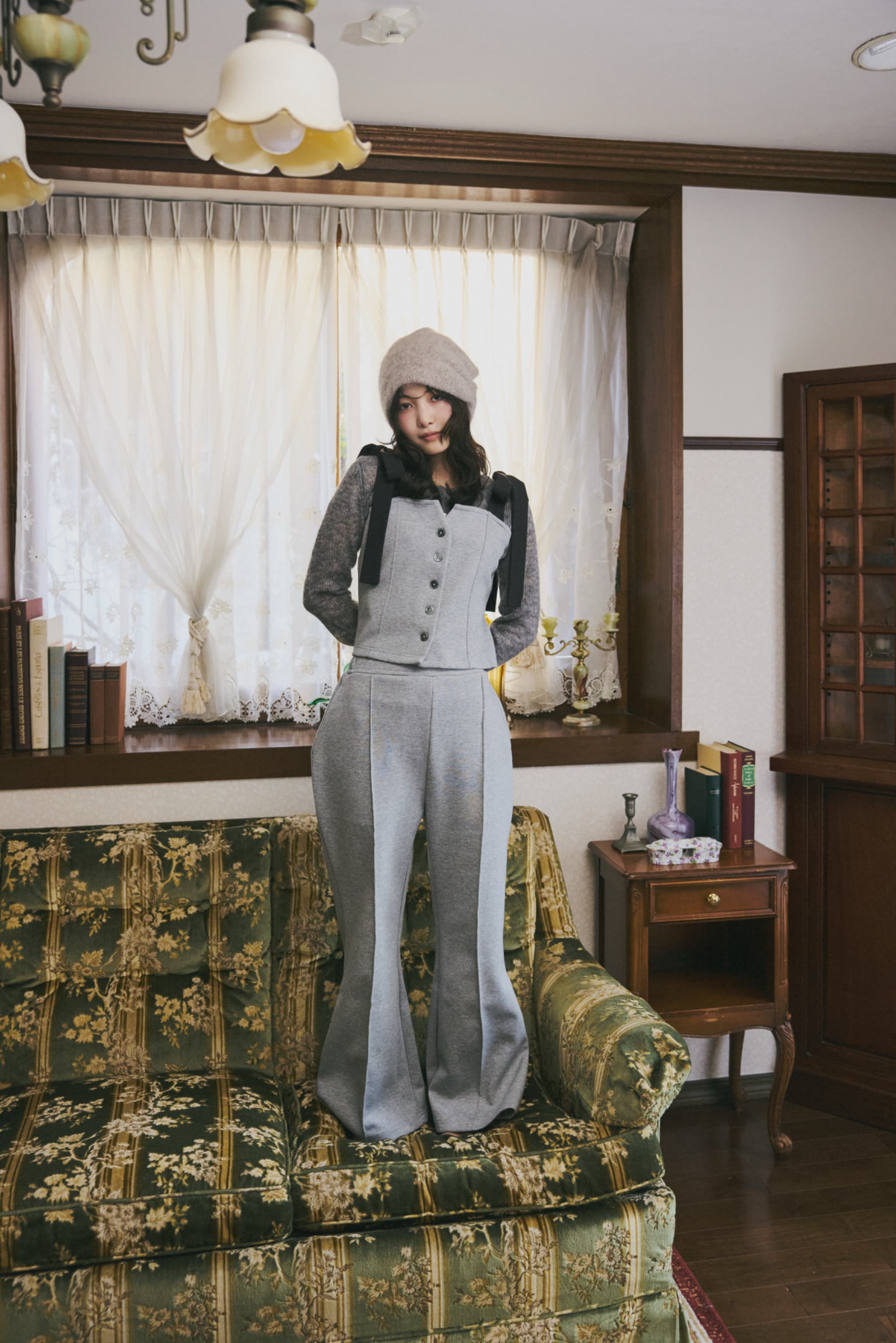 sweat flare pants