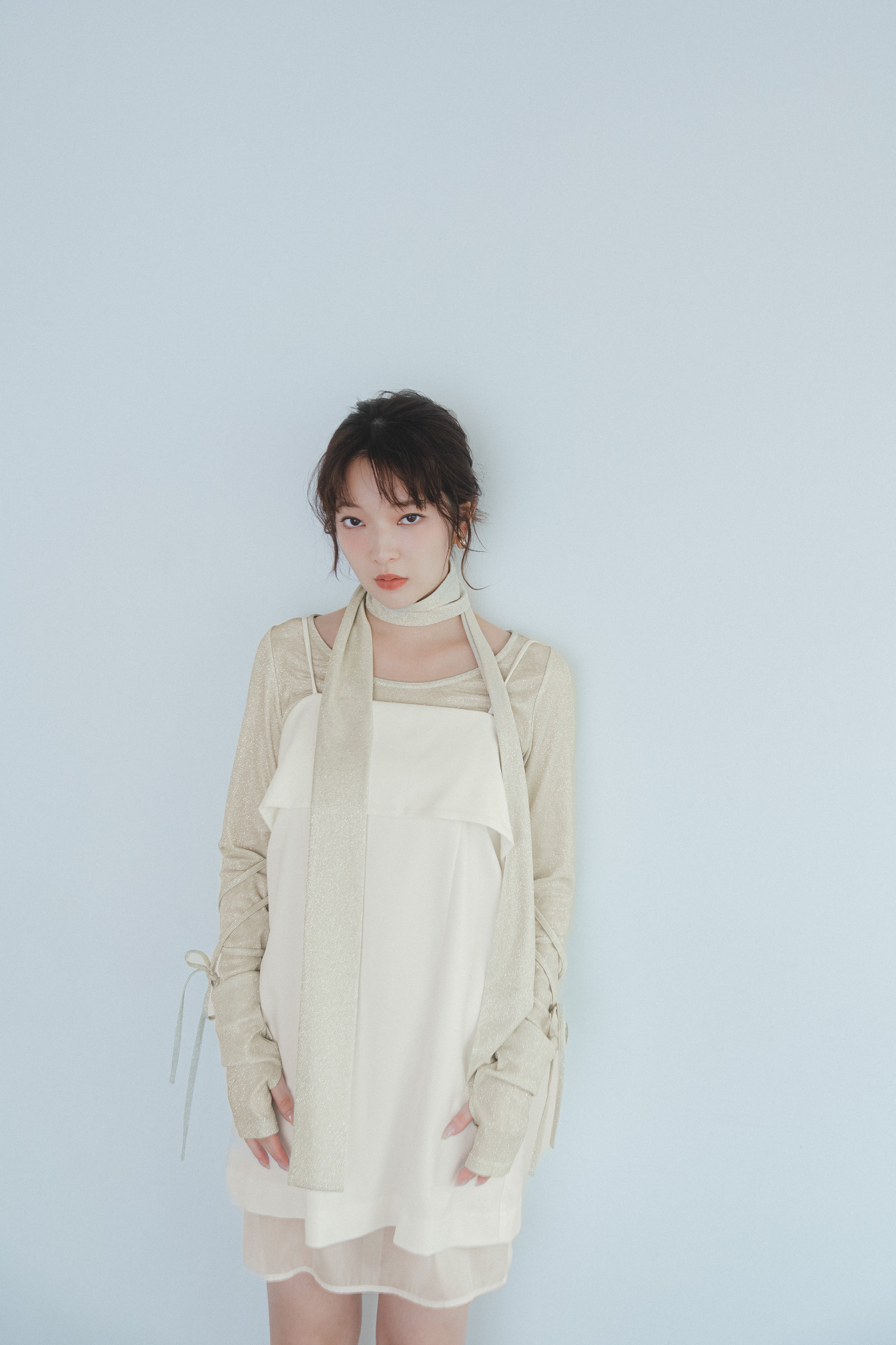 ribbon sleeve tops
