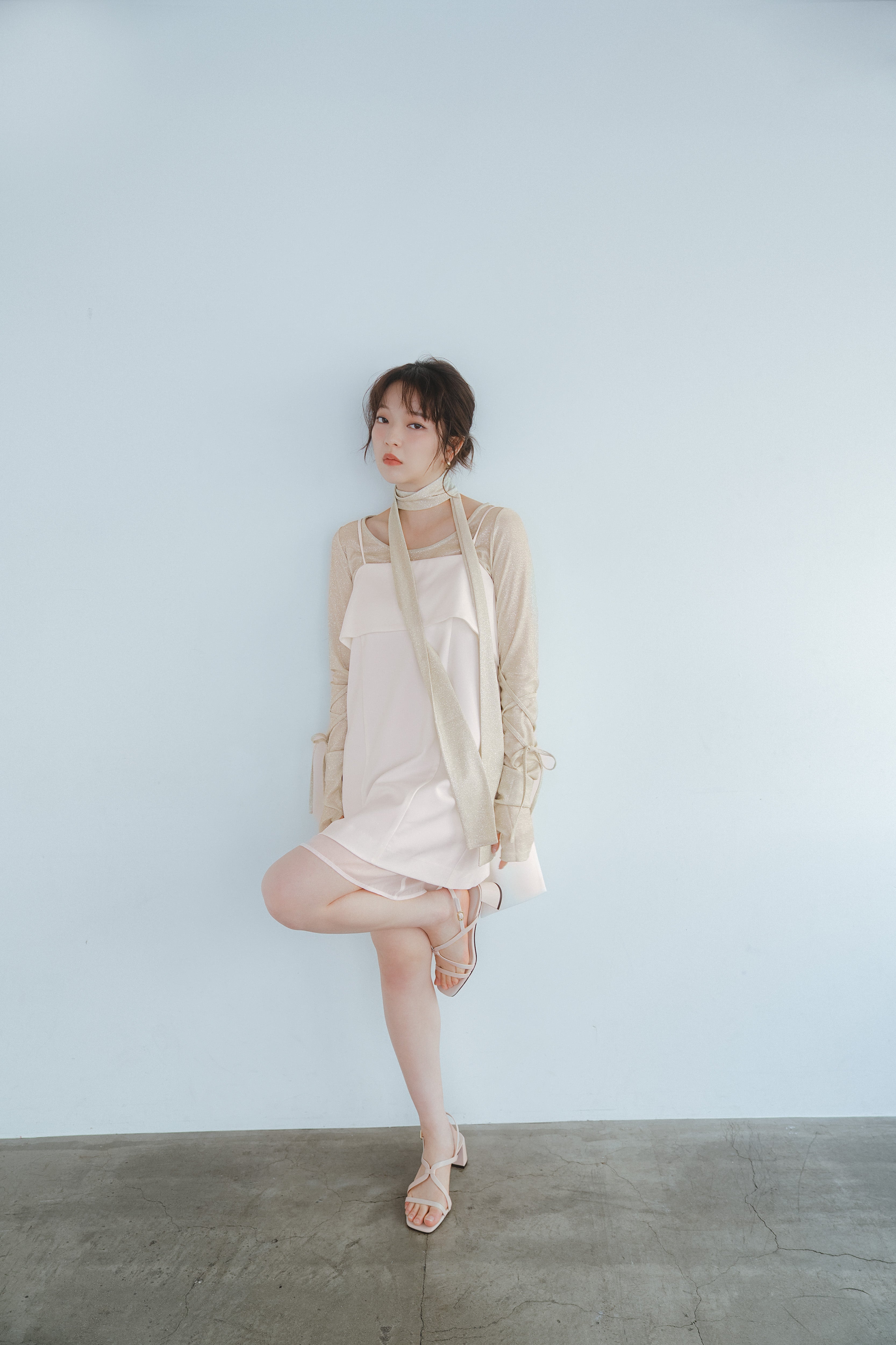 ribbon sleeve tops