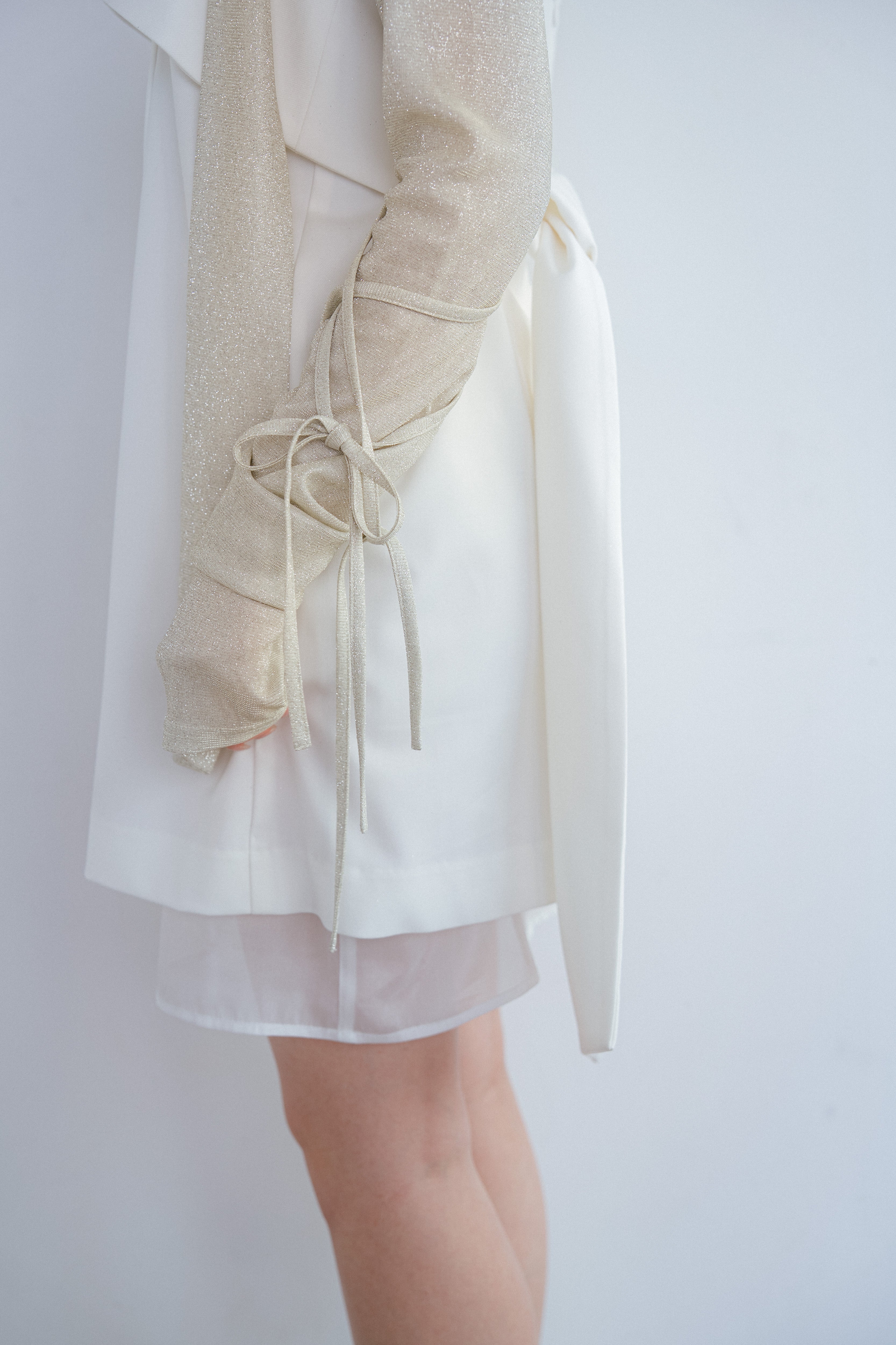 ribbon sleeve tops