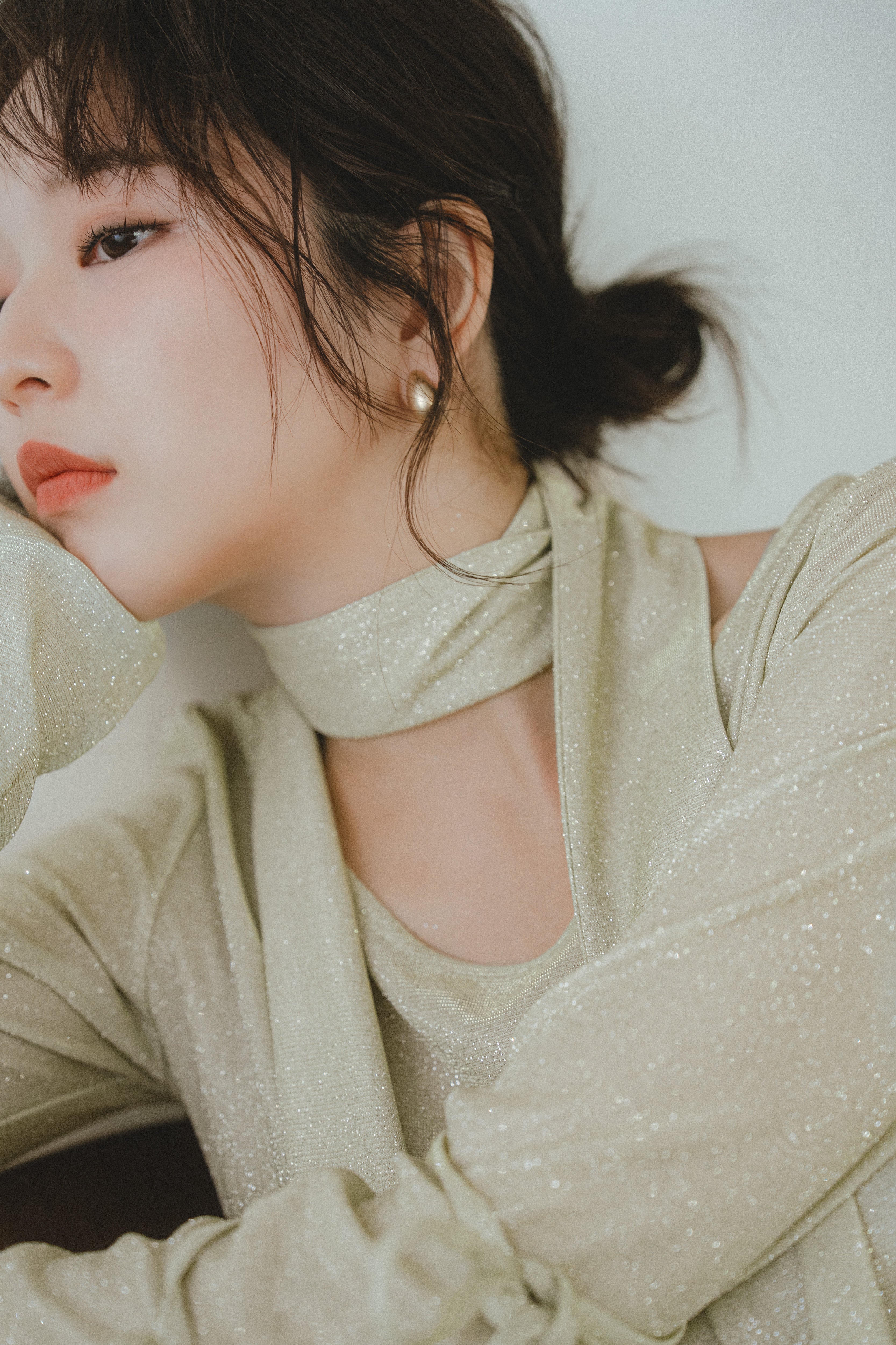 ribbon sleeve tops