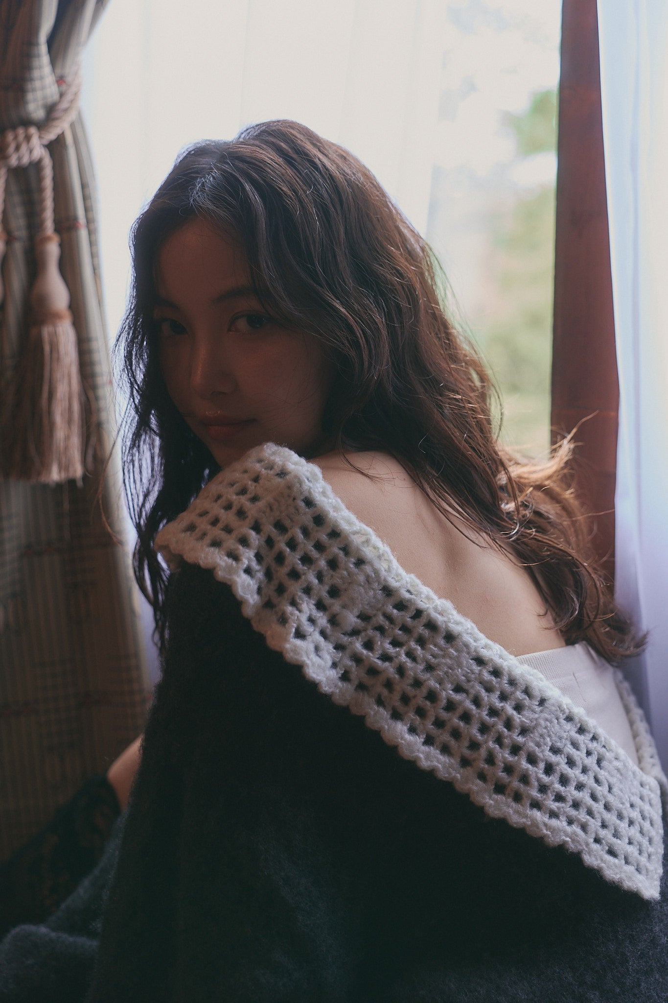 lace sailor knit［9月下旬から10月上旬お届け］