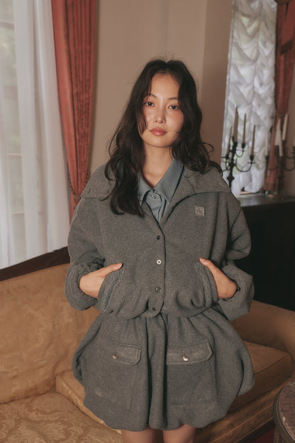 fleece balloon skirt［9月中旬から下旬お届け］