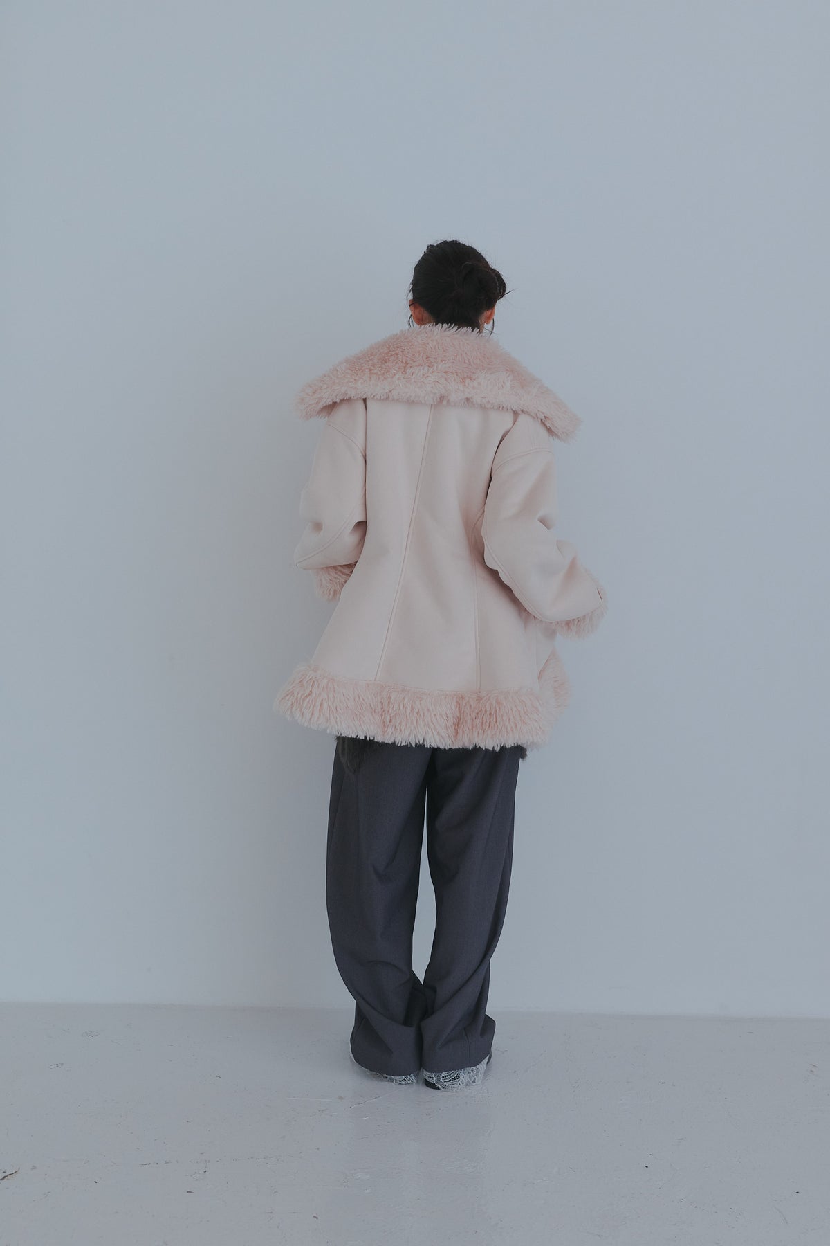 two face fur coat