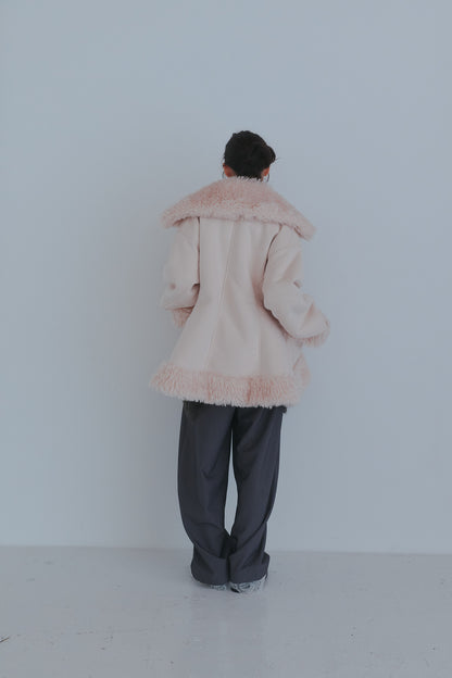 two face fur coat