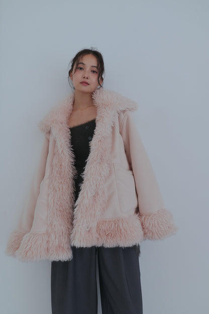 two face fur coat