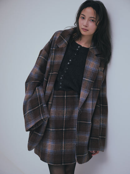 checked over jacket