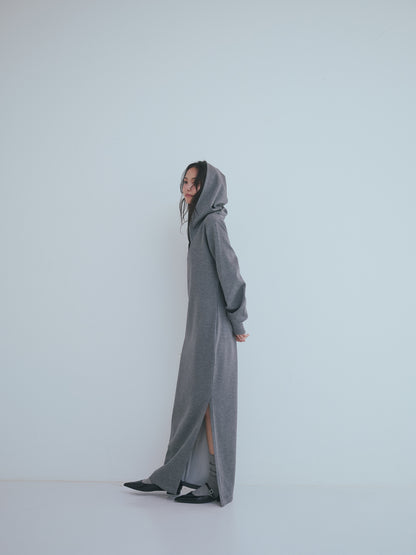 sweat hoodie lady one-piece