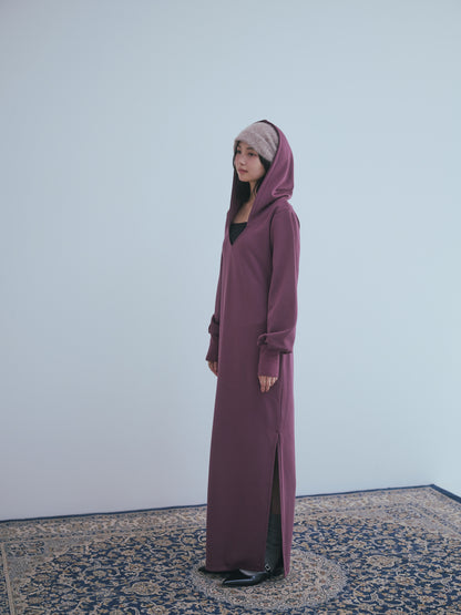 sweat hoodie lady one-piece