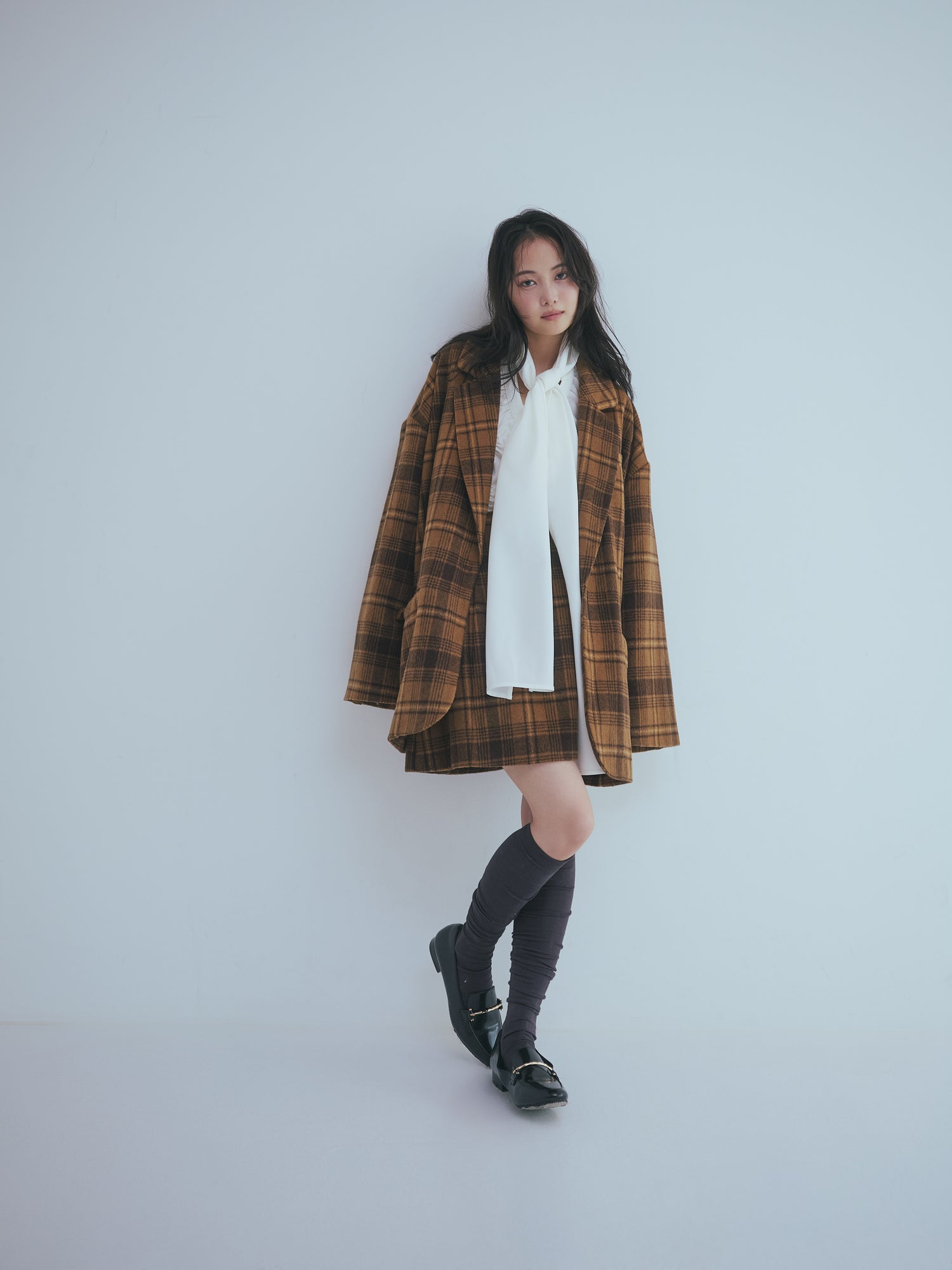checked over jacket