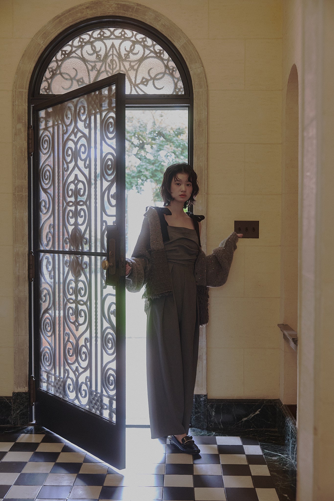 ribbon shoulder combinaison – andequal