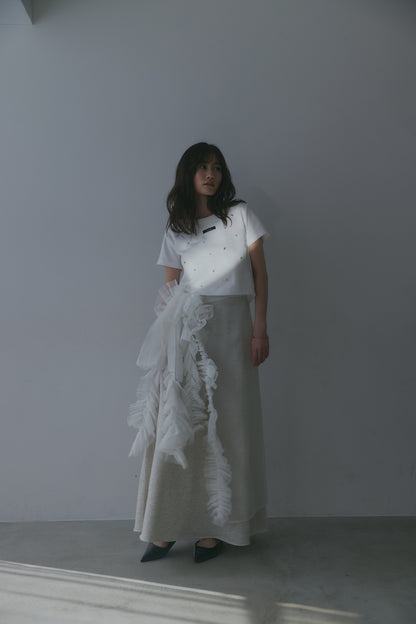 back open bijou mini tee
